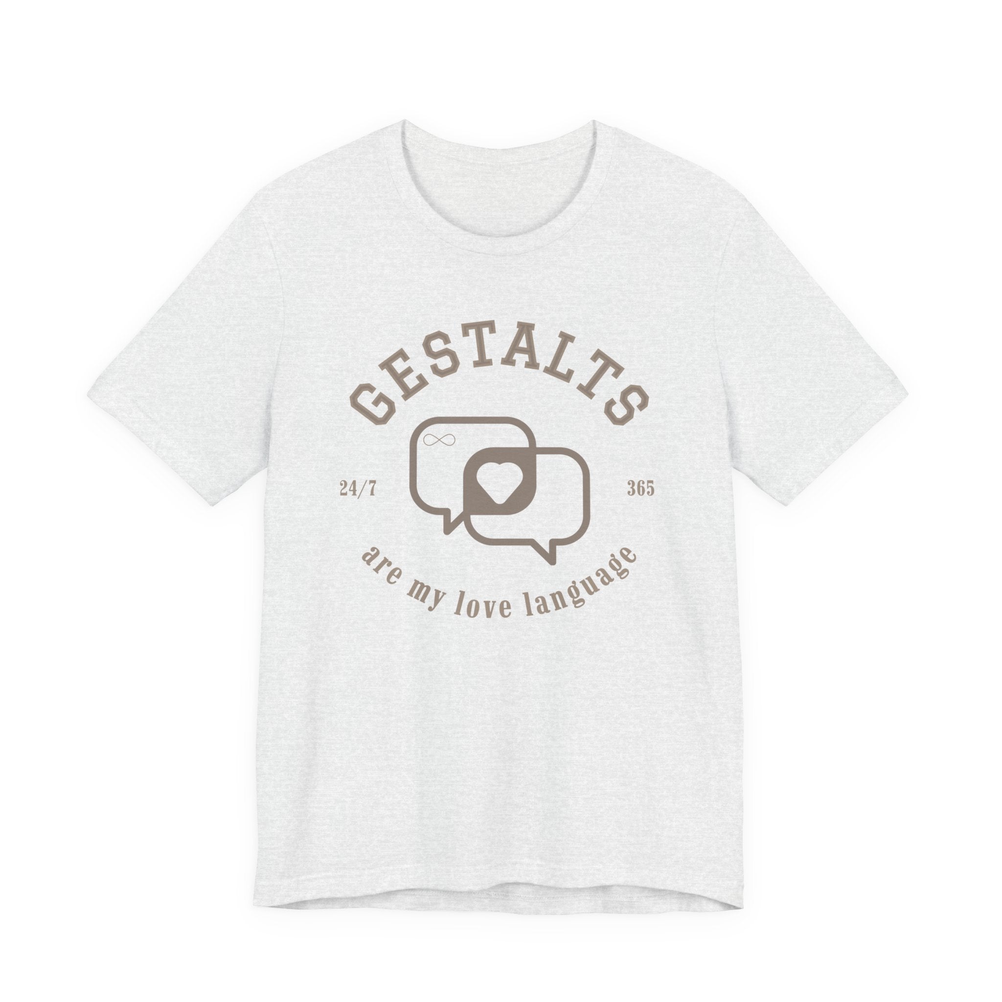 Gestalts Love Language Unisex Jersey Short Sleeve Tee