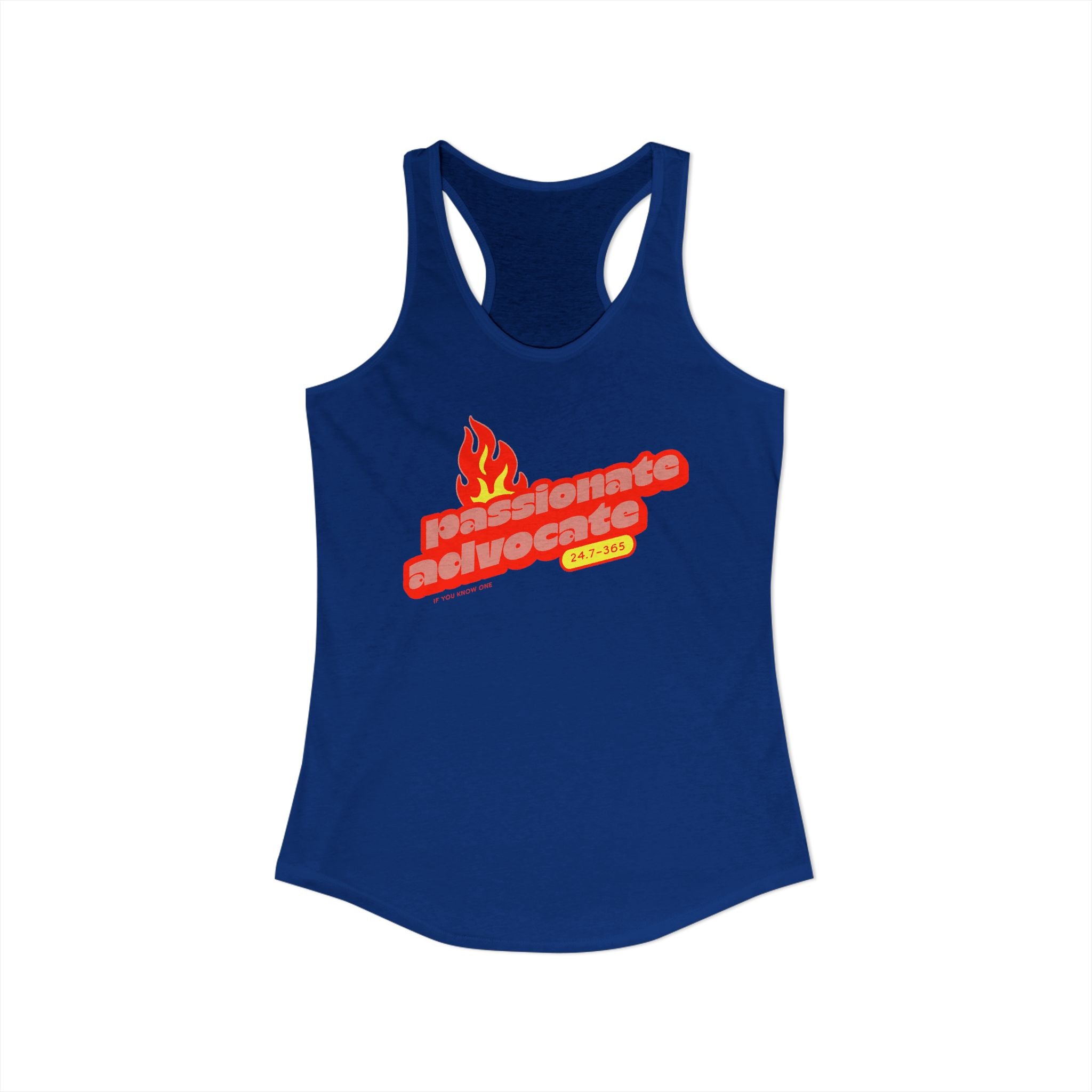 Passionate Advocate Racerback Tank