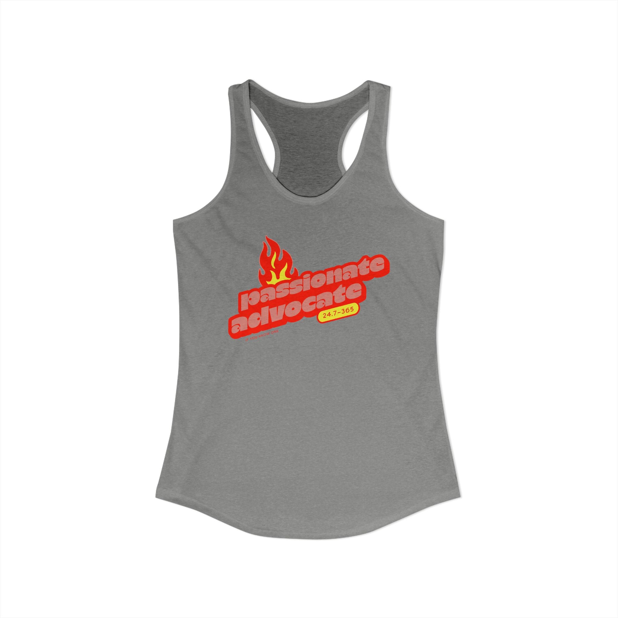 Passionate Advocate Racerback Tank