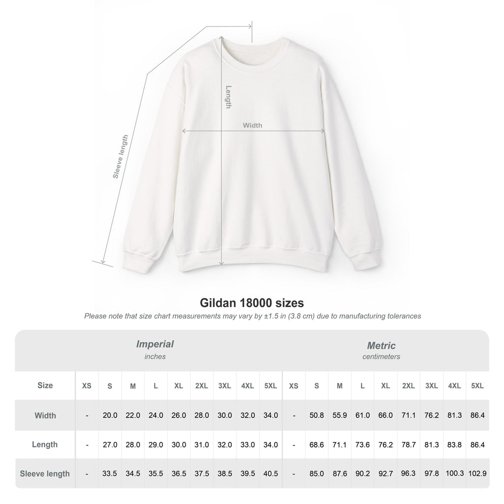 Celebrate Embroidered Goose Unisex Heavy Blend™ Crewneck Sweatshirt