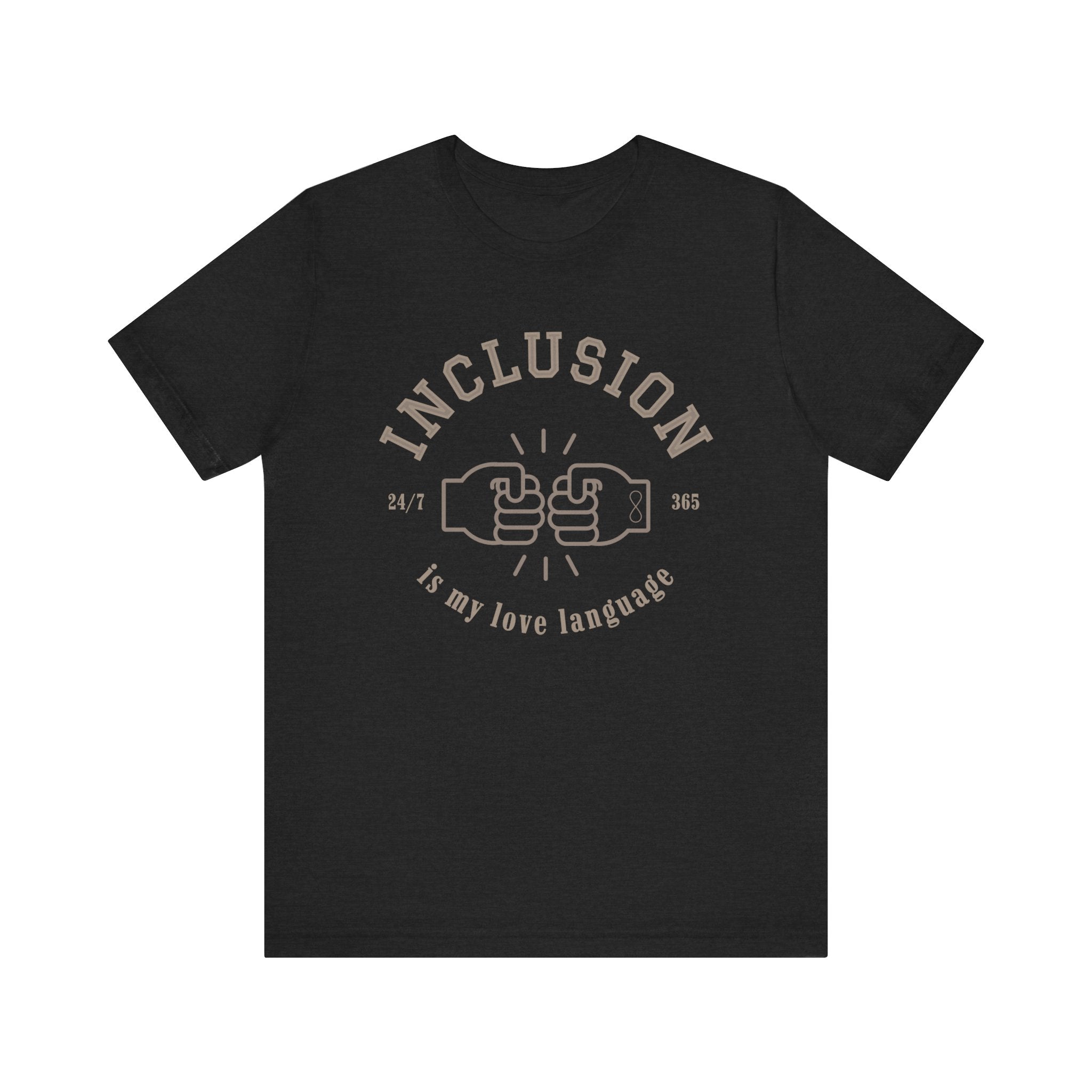 Inclusion Love Language Unisex Jersey Short Sleeve Tee
