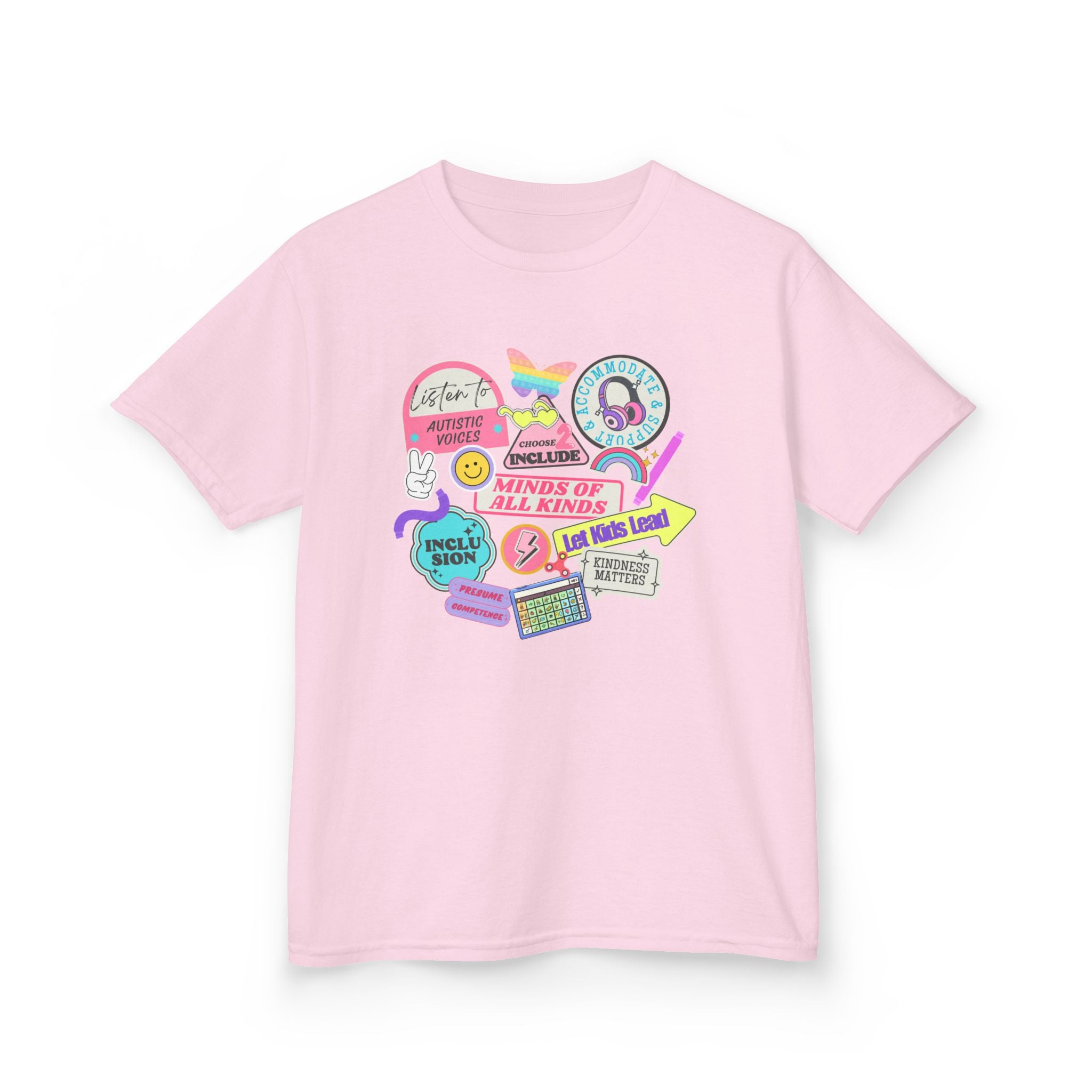 Neurodiversity Affirming Kids Heavy Cotton™ Tee