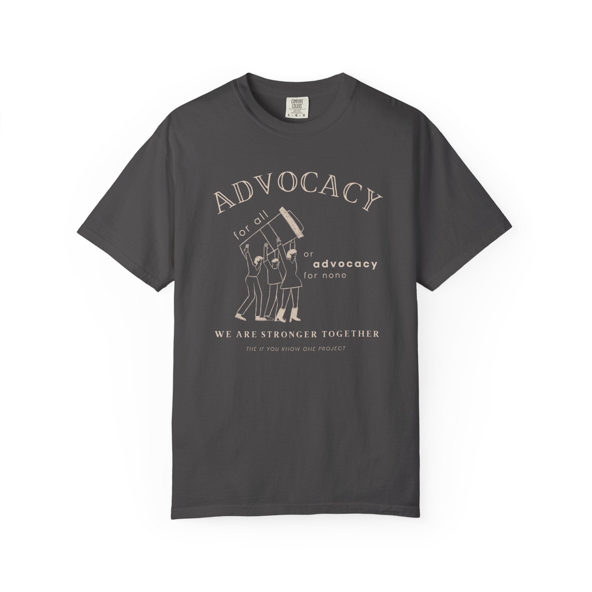 Advocacy For All Unisex Garment-Dyed T-shirt
