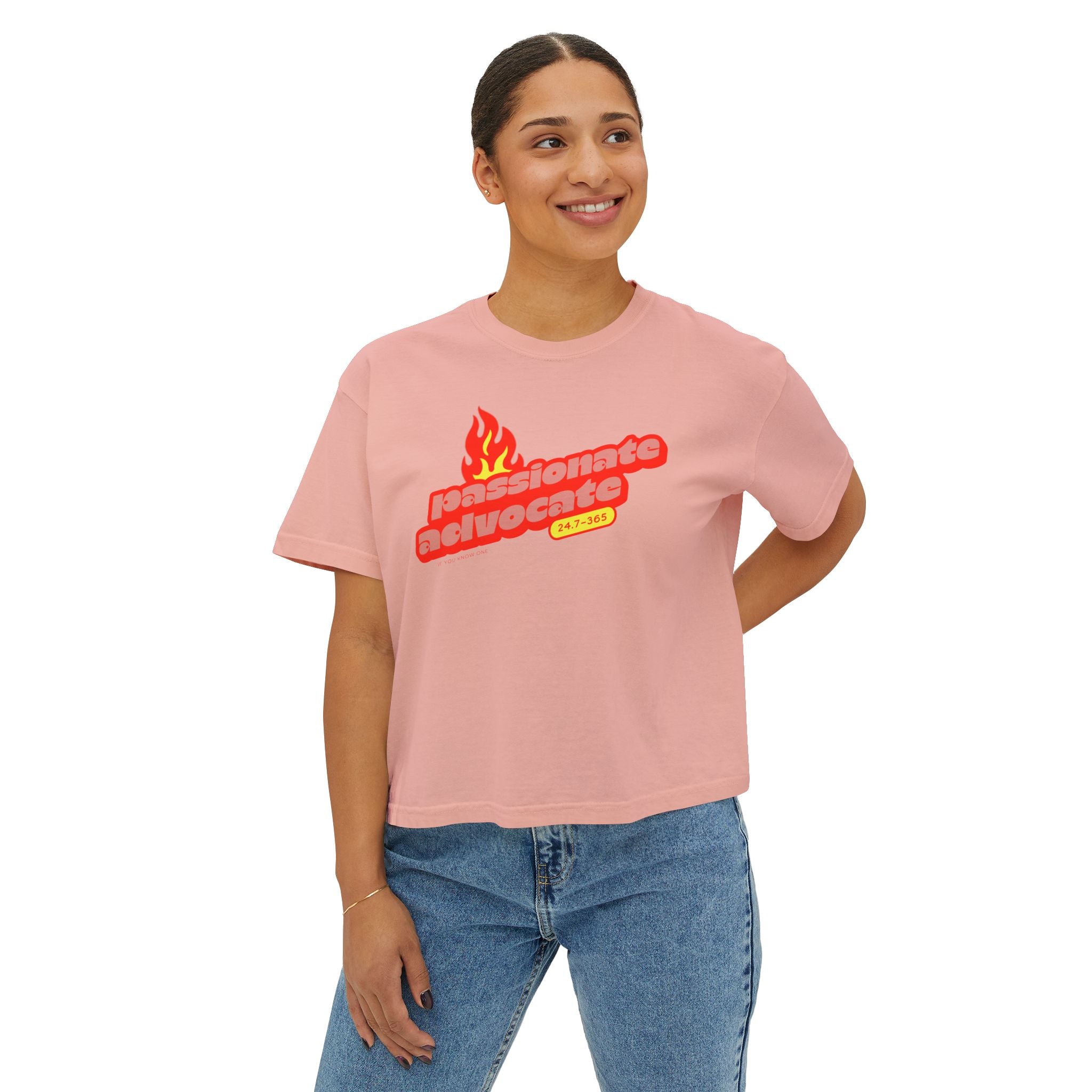Boxy Passionate Advocate Comfort Colors