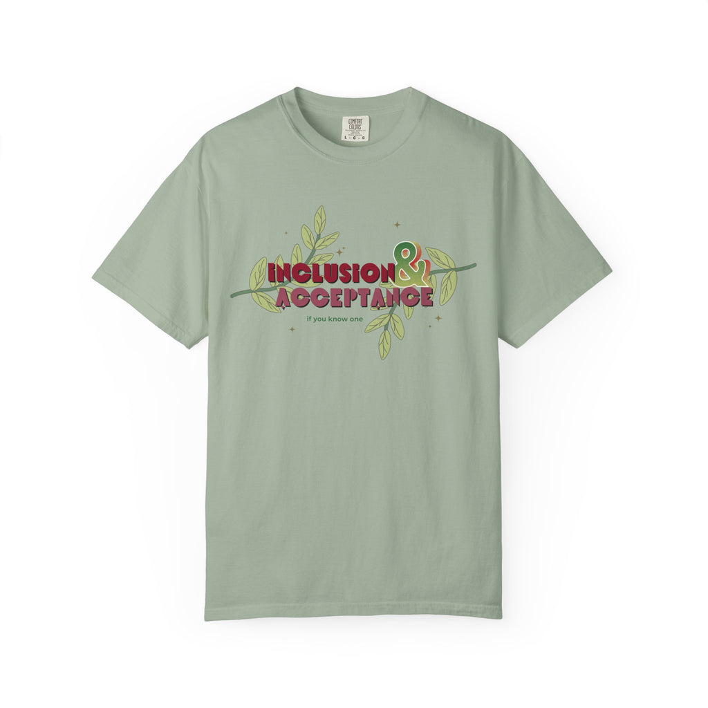 Inclusion & Acceptance Unisex Garment-Dyed T-shirt