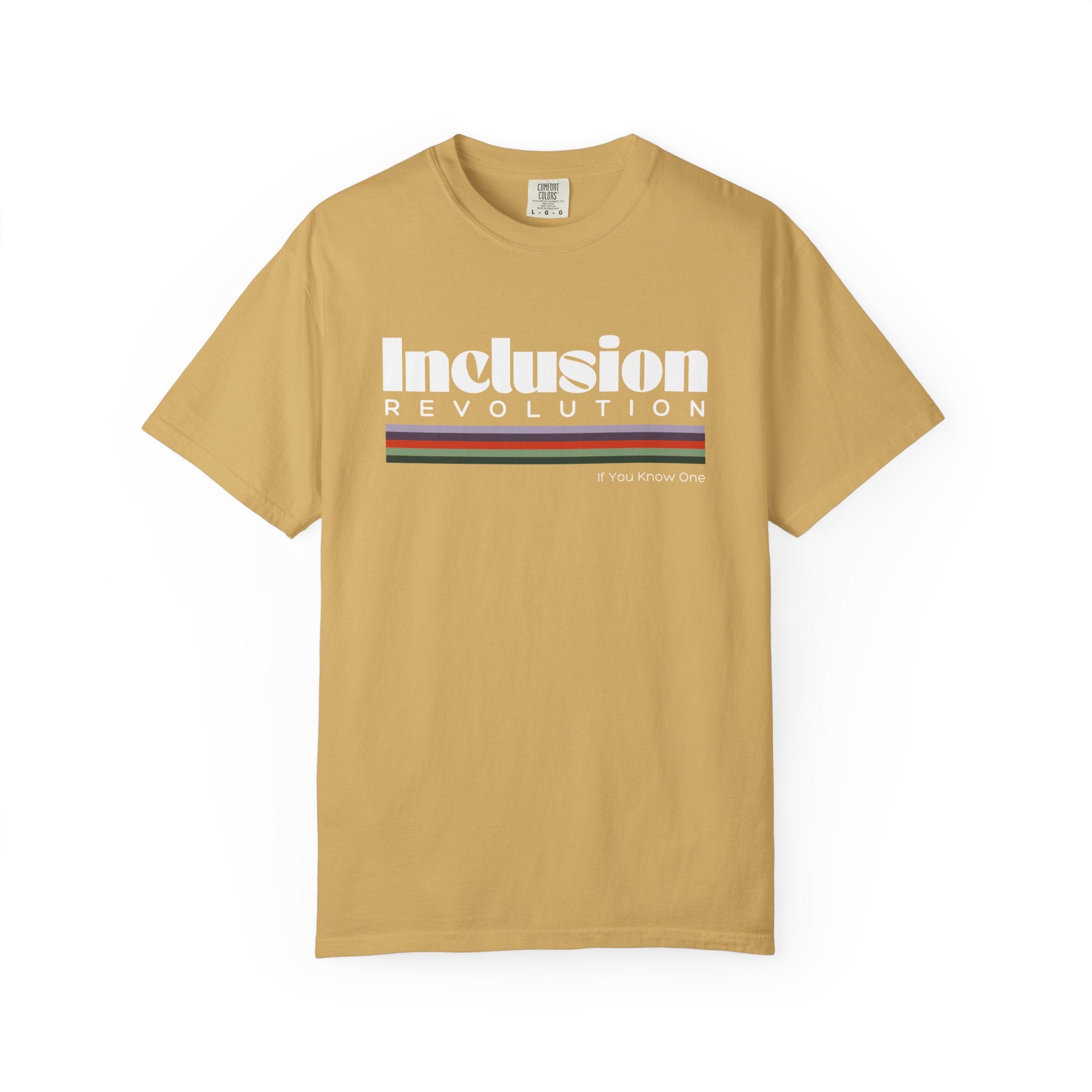 Inclusion Revolution Unisex Garment-Dyed T-shirt