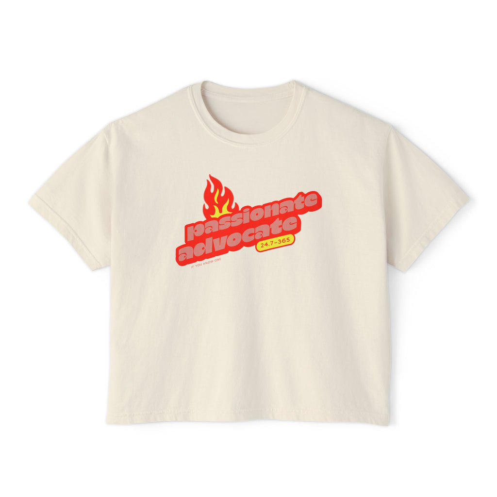Boxy Passionate Advocate Comfort Colors