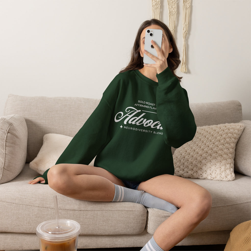 Advocate Coffee Blend Unisex Heavy Blend™ Crewneck Sweatshirt