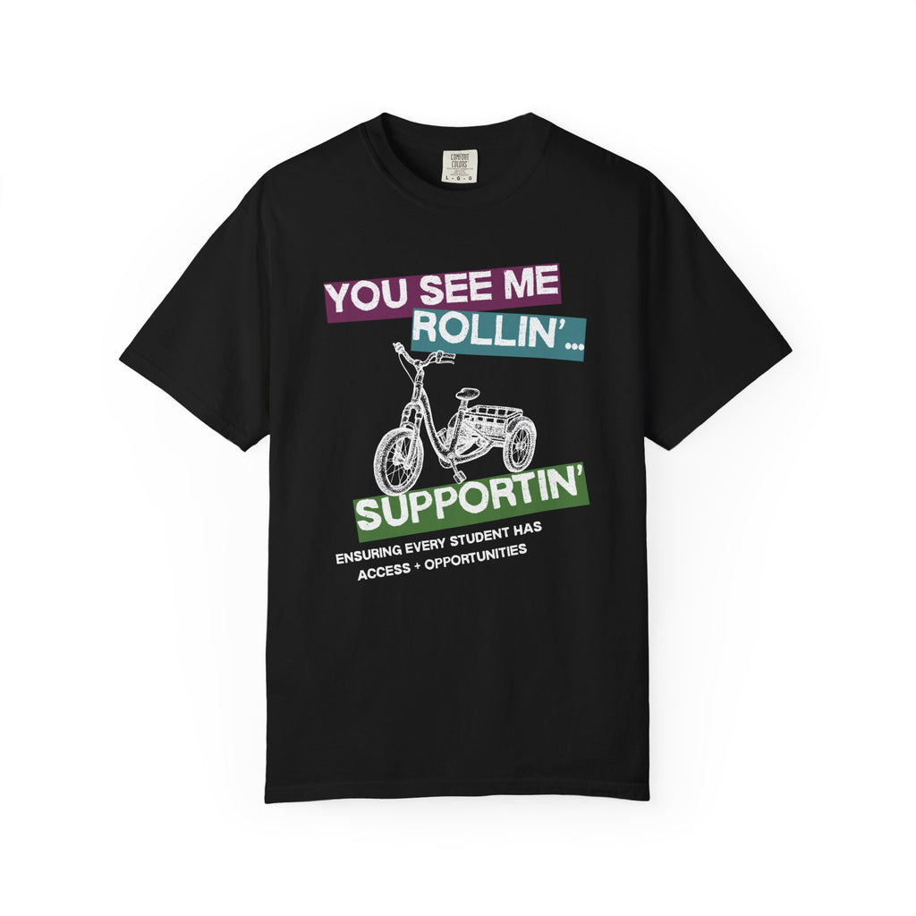 You See Me Rollin' Unisex Garment-Dyed T-shirt