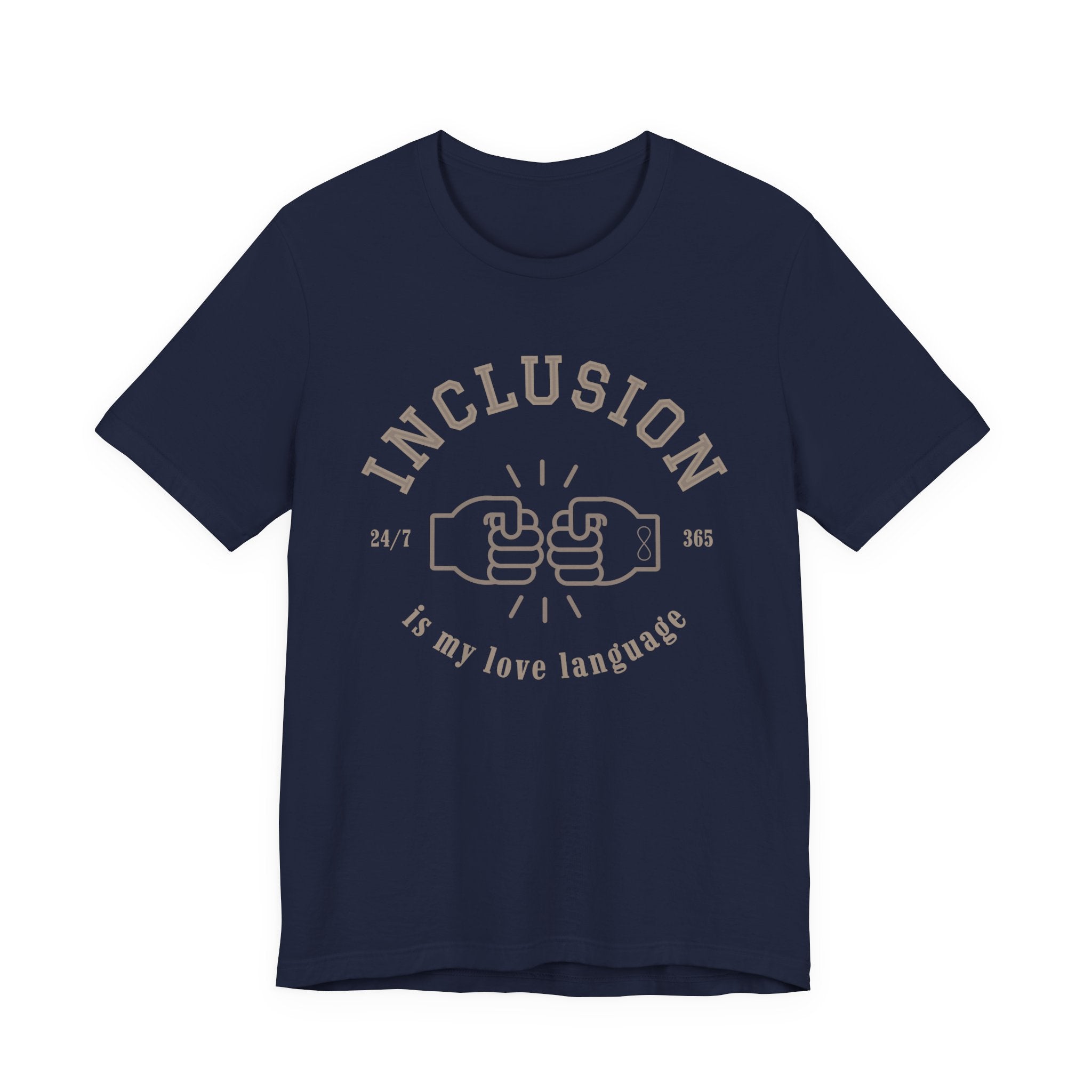 Inclusion Love Language Unisex Jersey Short Sleeve Tee