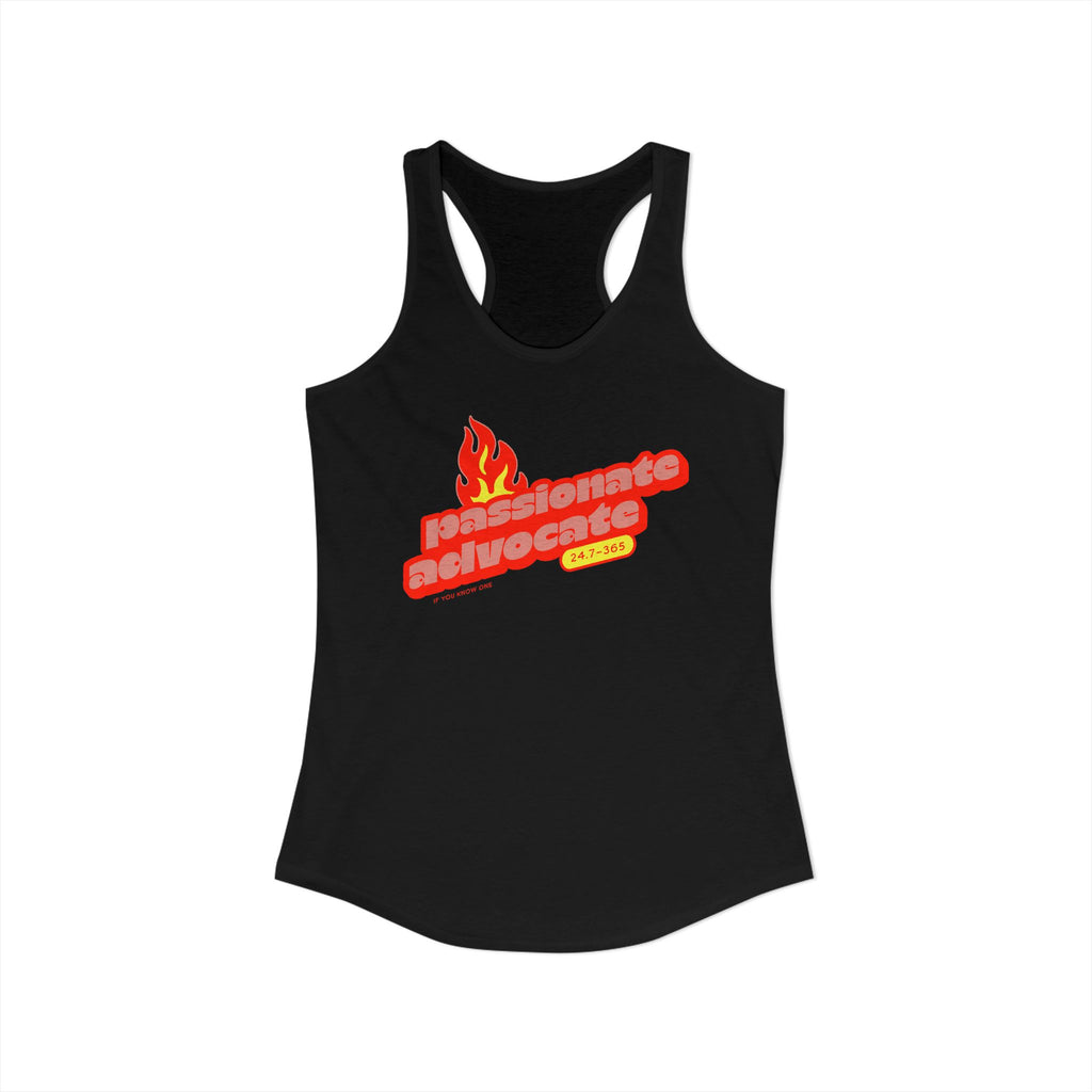 Passionate Advocate Racerback Tank
