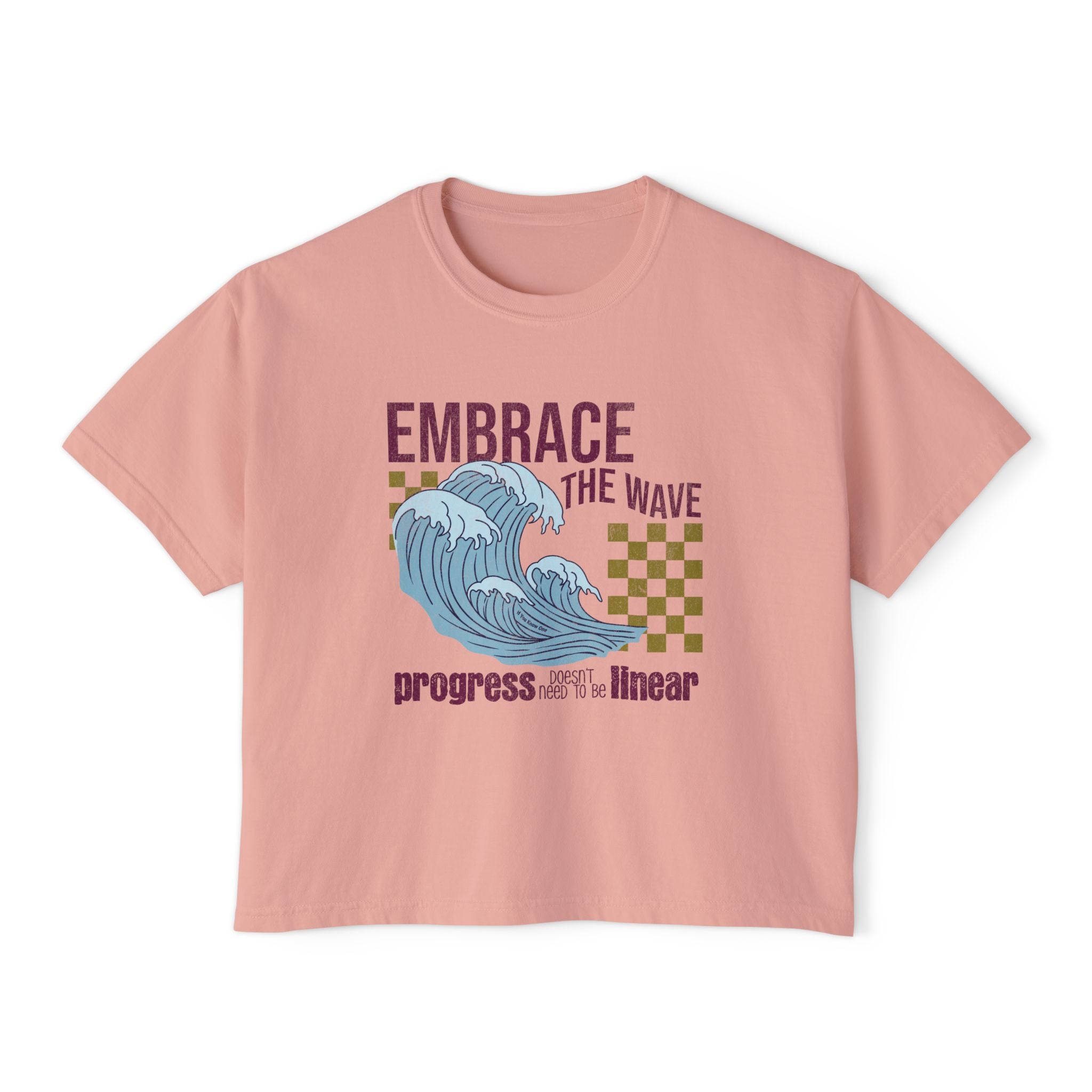 Boxy Embrace The Wave Comfort Colors