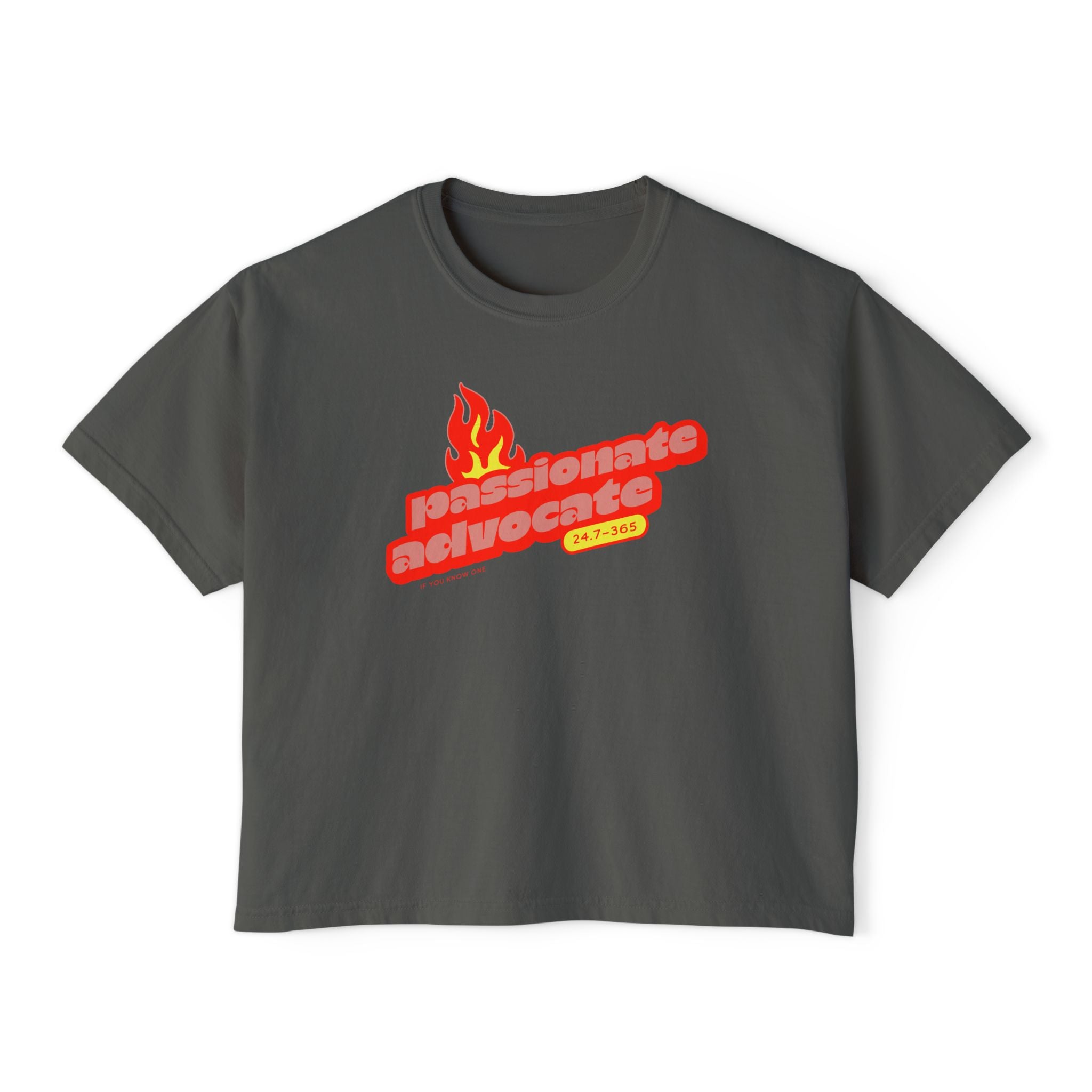 Boxy Passionate Advocate Comfort Colors