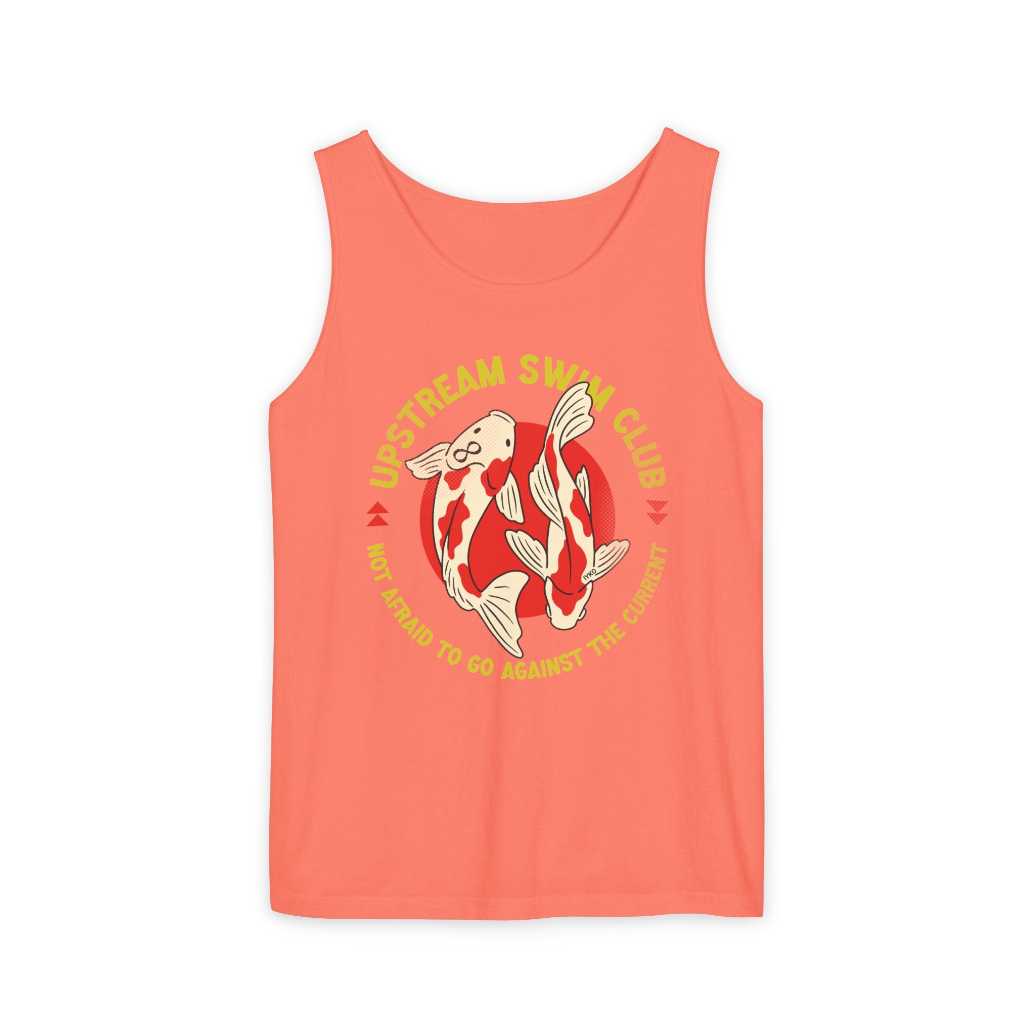 Upstream Swim Club Unisex Garment-Dyed Tank Top