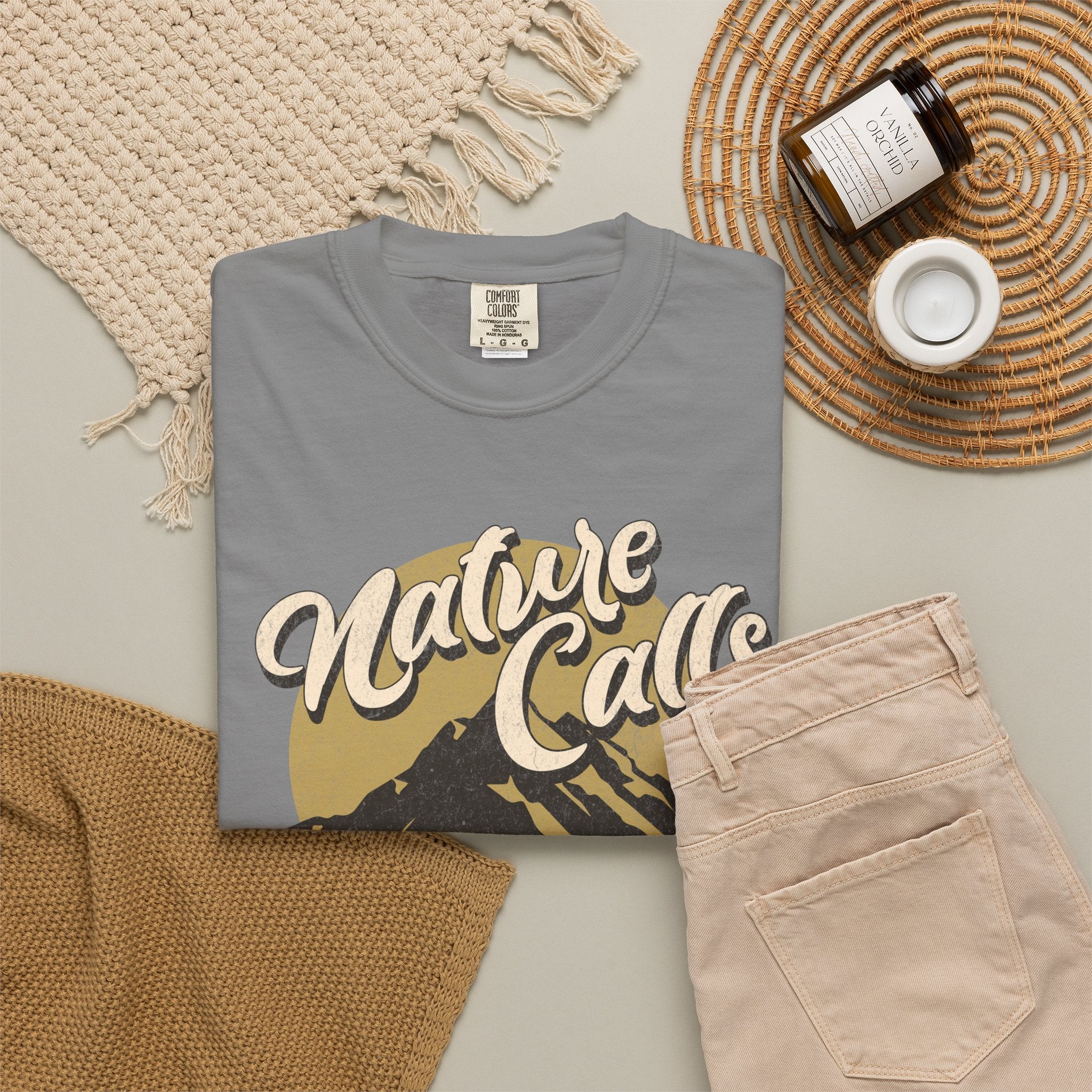 Nature Calls Unisex Garment-Dyed T-shirt