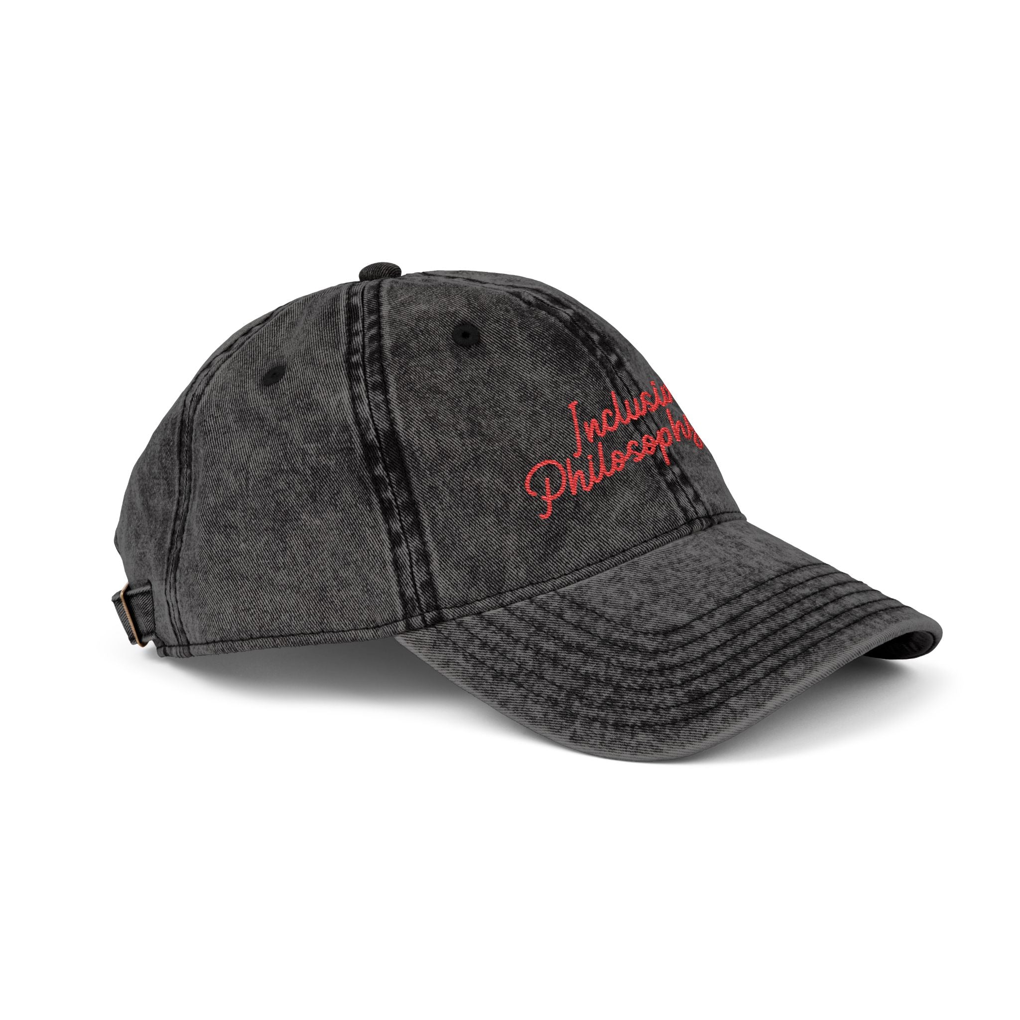 Inclusive Philosophy Cherries Vintage Cap (Embroidery)