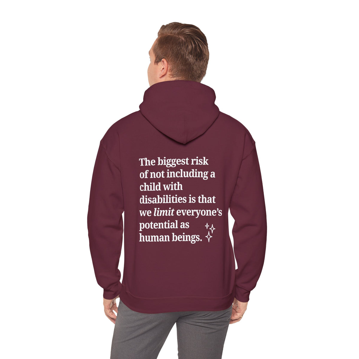 The Biggest Risk Unisex Heavy Blend™ Hooded Sweatshirt