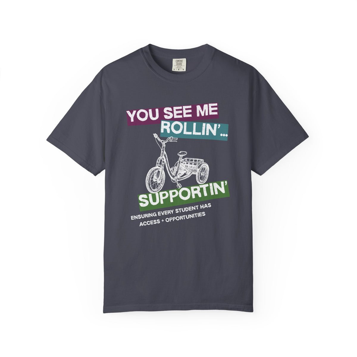 You See Me Rollin' Unisex Garment-Dyed T-shirt