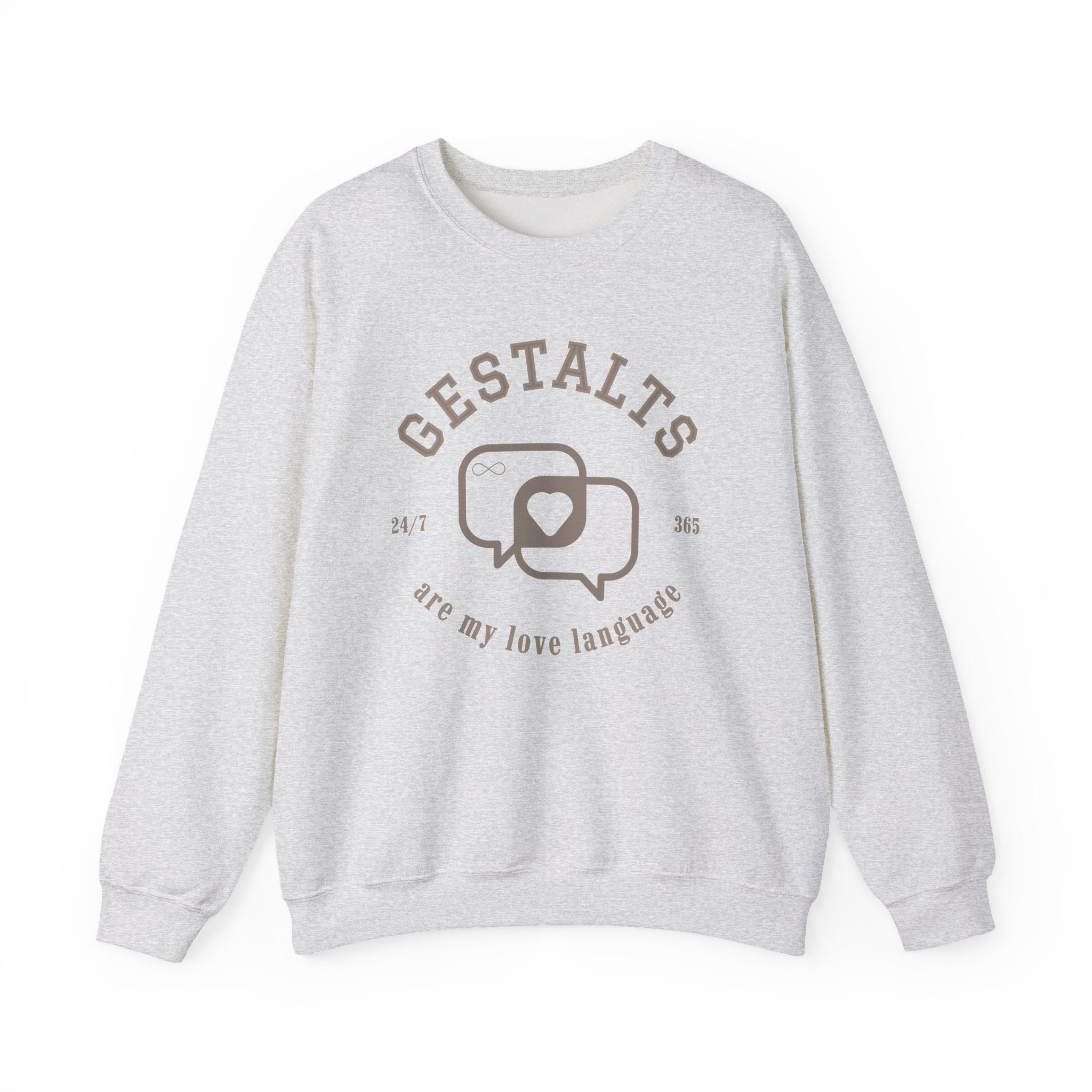 Gestalts Love Language Unisex Crewneck Sweatshirt