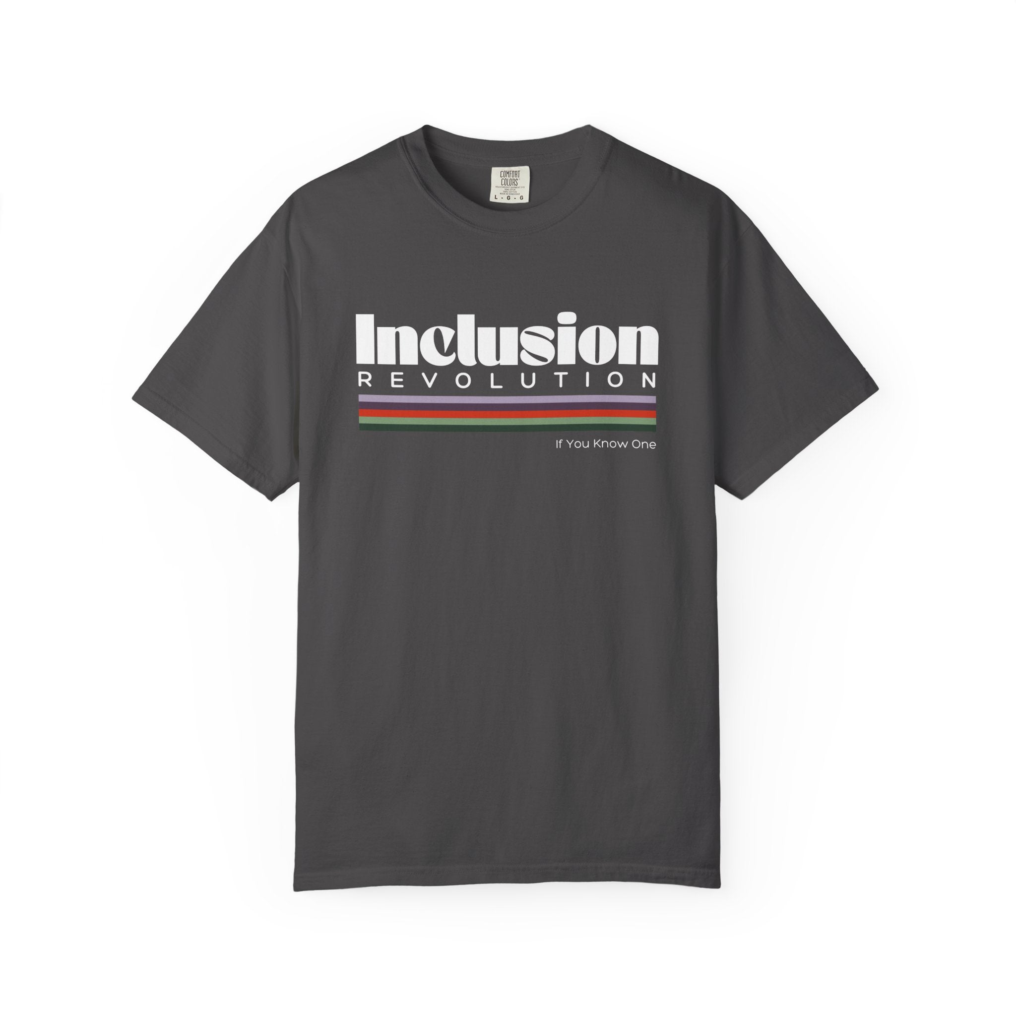 Inclusion Revolution Unisex Garment-Dyed T-shirt