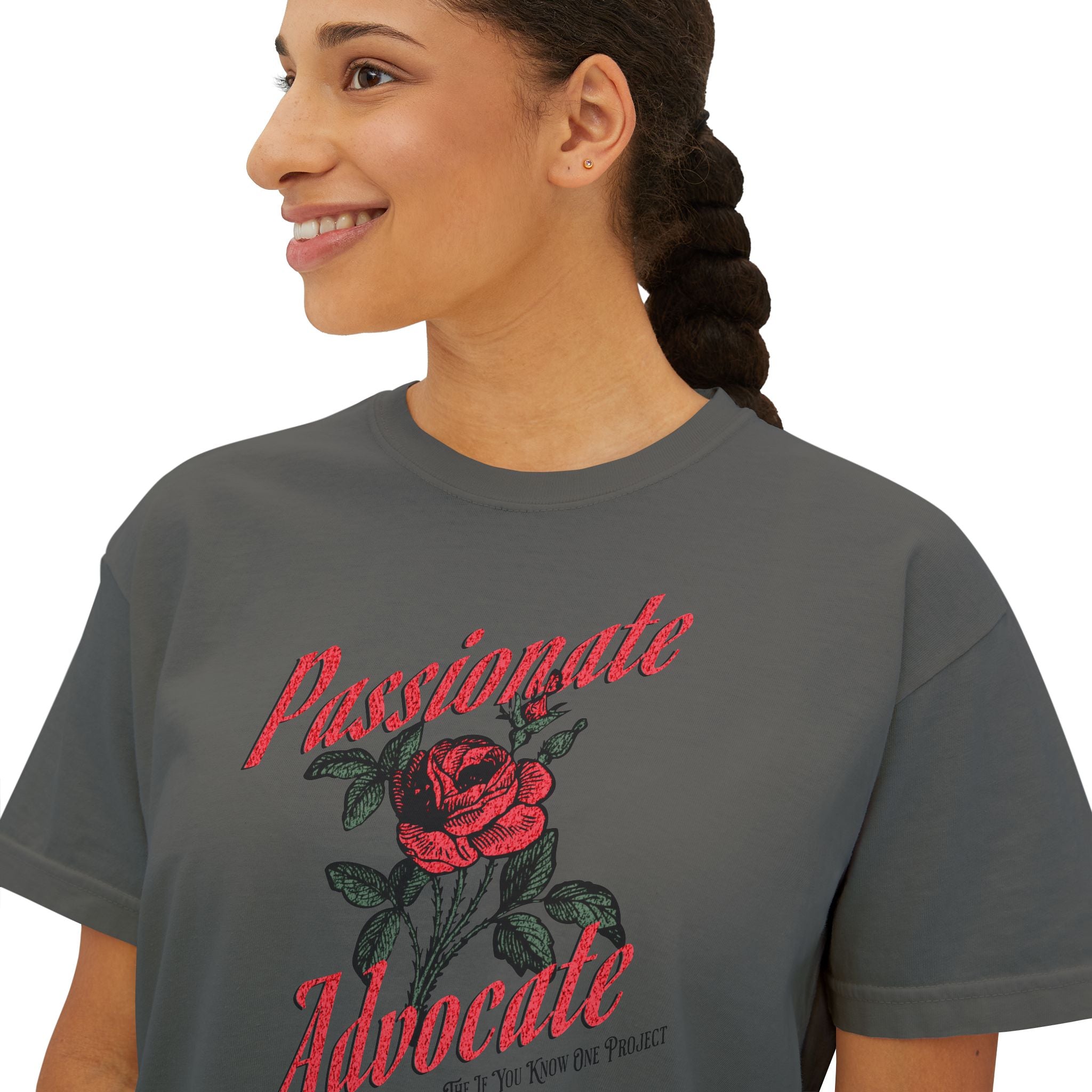 Boxy Passionate Advocate Comfort Colors