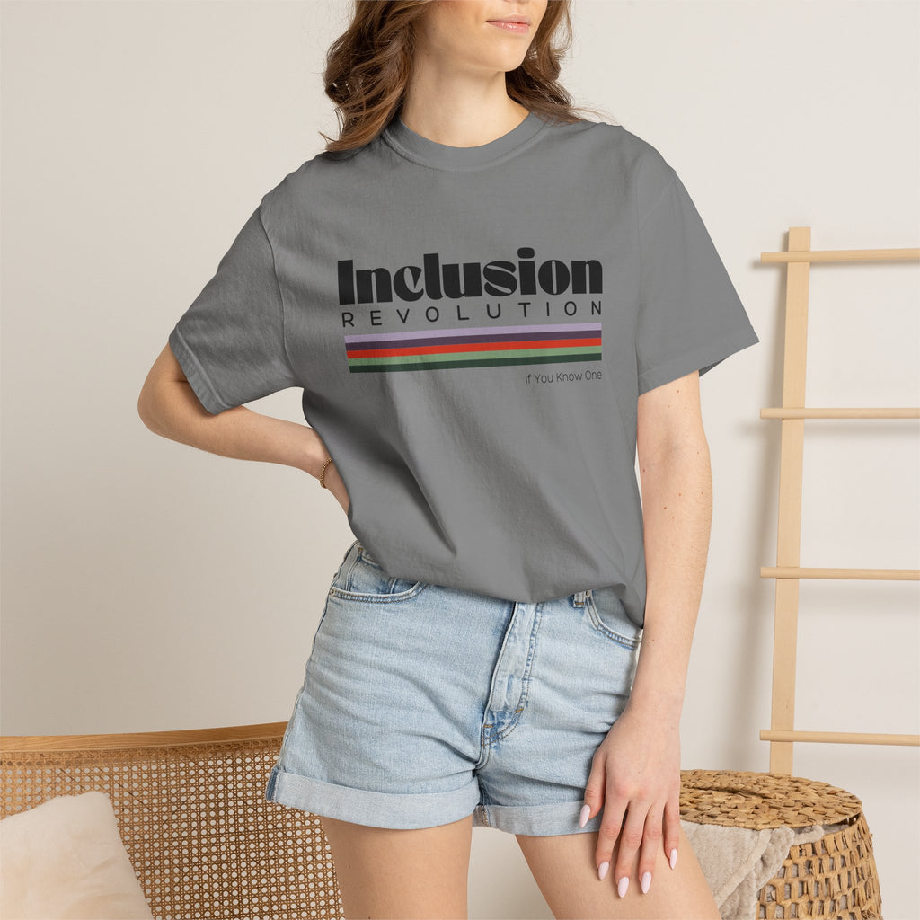 Inclusion Revolution Unisex Garment-Dyed T-shirt