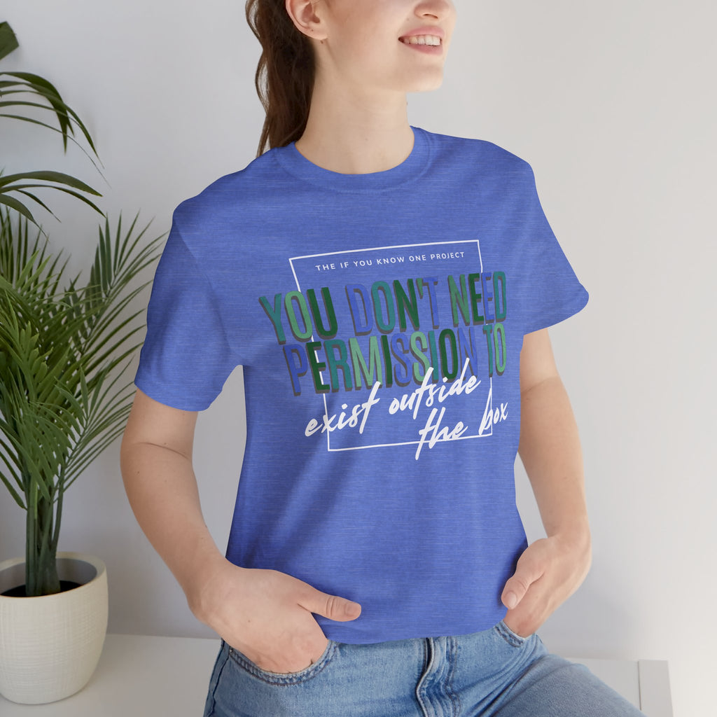 Exist Outside the Box Unisex Jersey Short Sleeve Tee