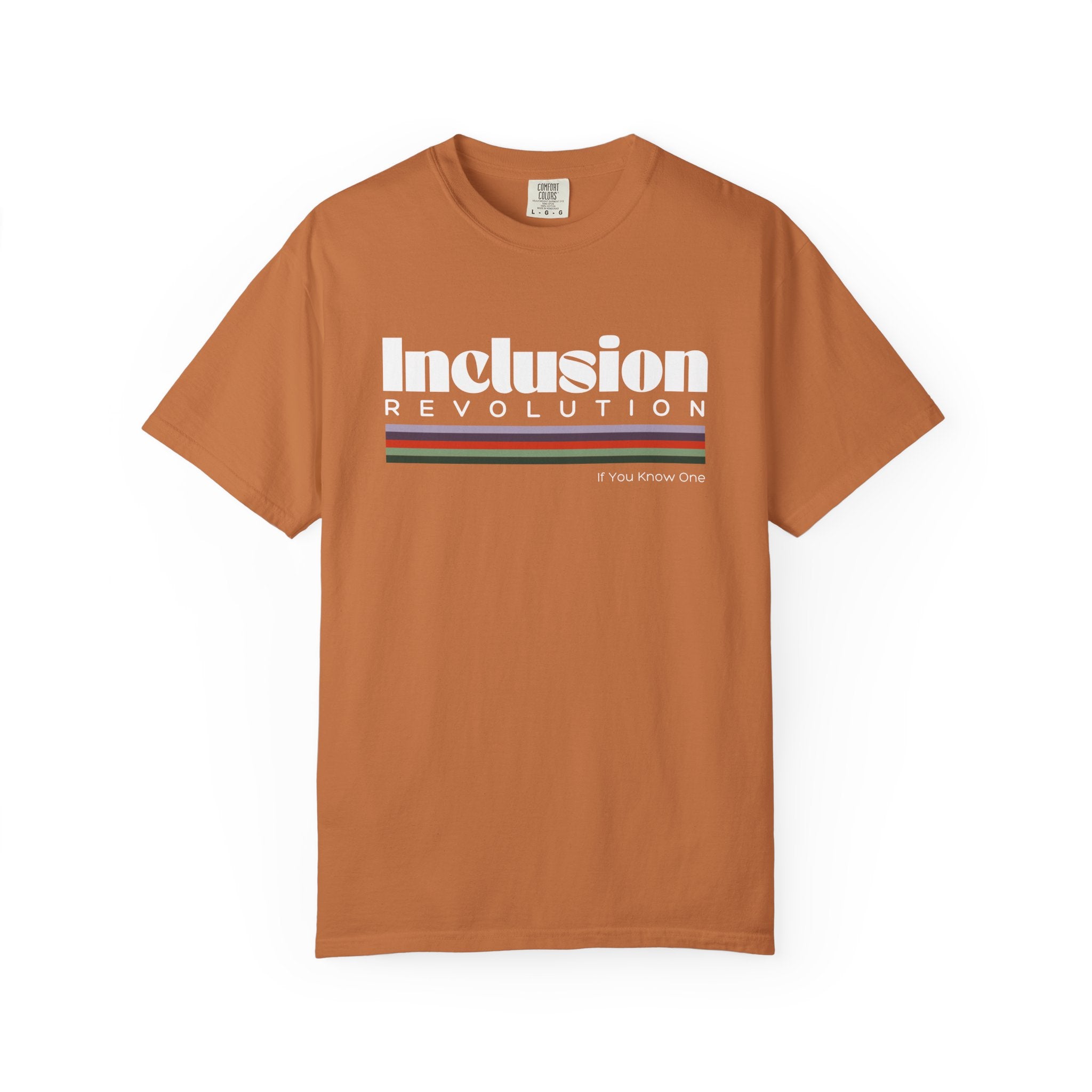 Inclusion Revolution Unisex Garment-Dyed T-shirt