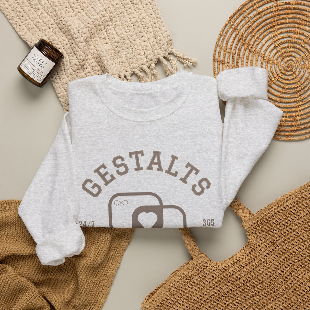 Gestalts Love Language Unisex Crewneck Sweatshirt