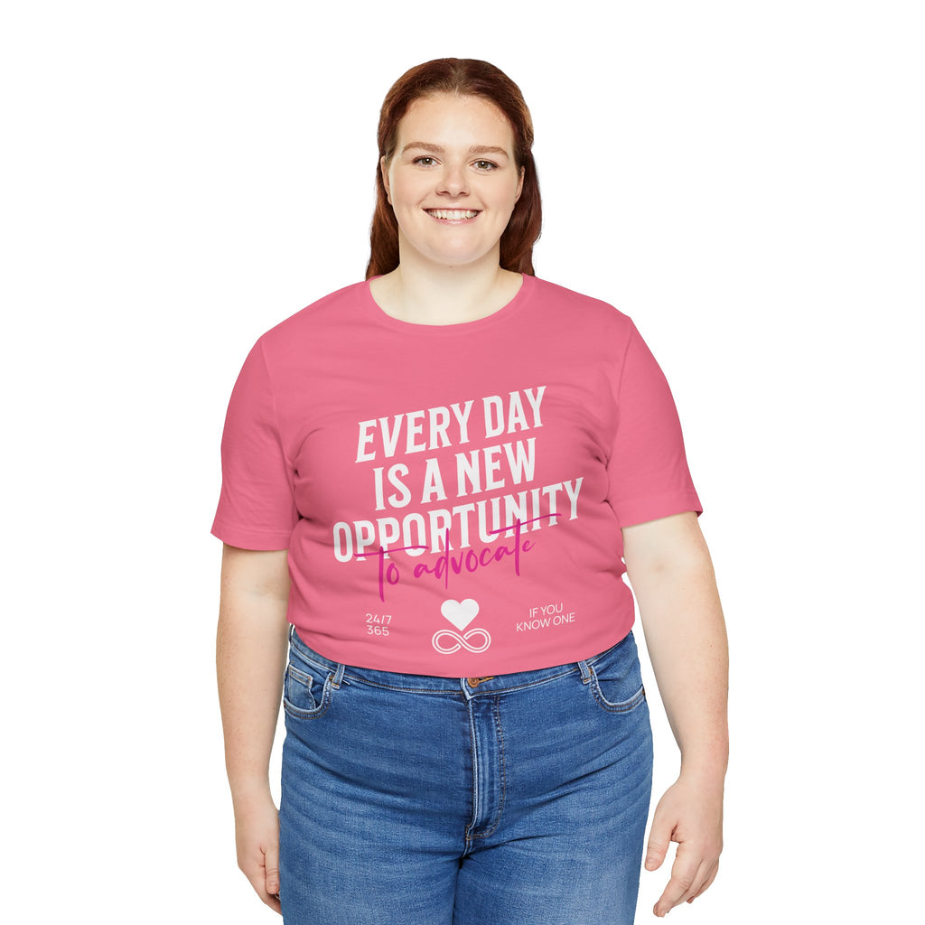 Everyday Advocate Unisex Jersey Short Sleeve Tee