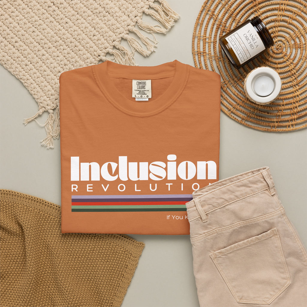Inclusion Revolution Unisex Garment-Dyed T-shirt