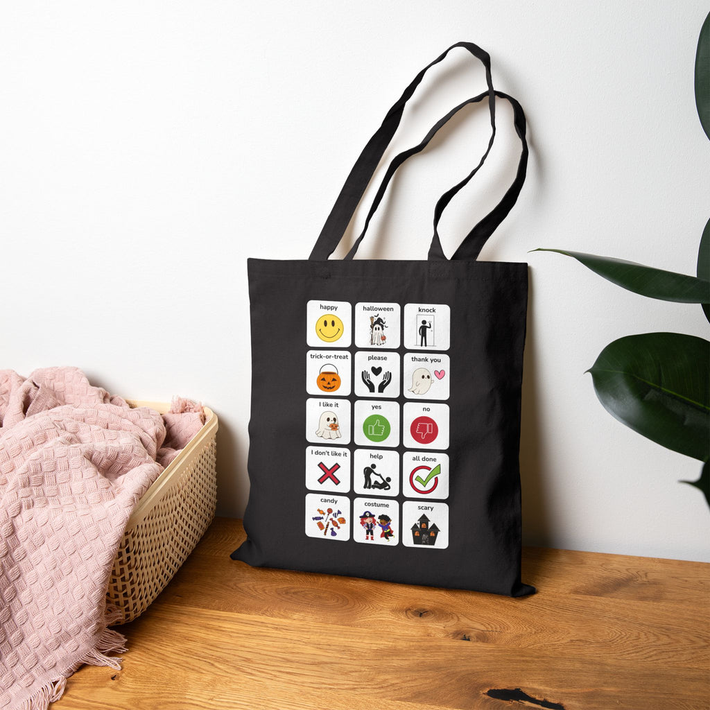 AAC Trick or Treat Cotton Canvas Tote Bag