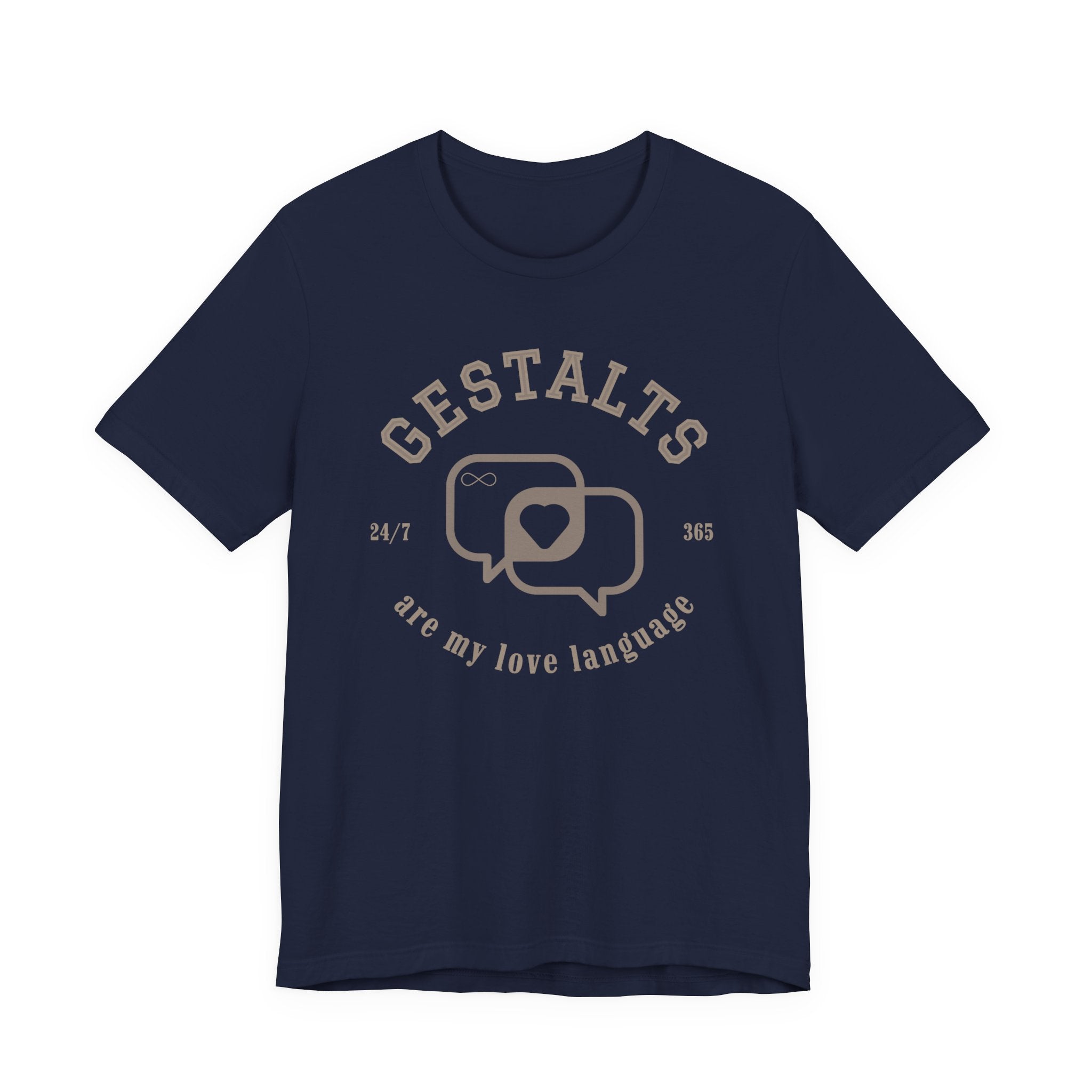 Gestalts Love Language Unisex Jersey Short Sleeve Tee