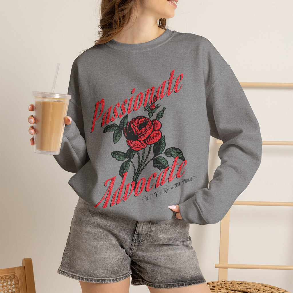 Passionate Advocate Unisex Heavy Blend™ Crewneck Sweatshirt