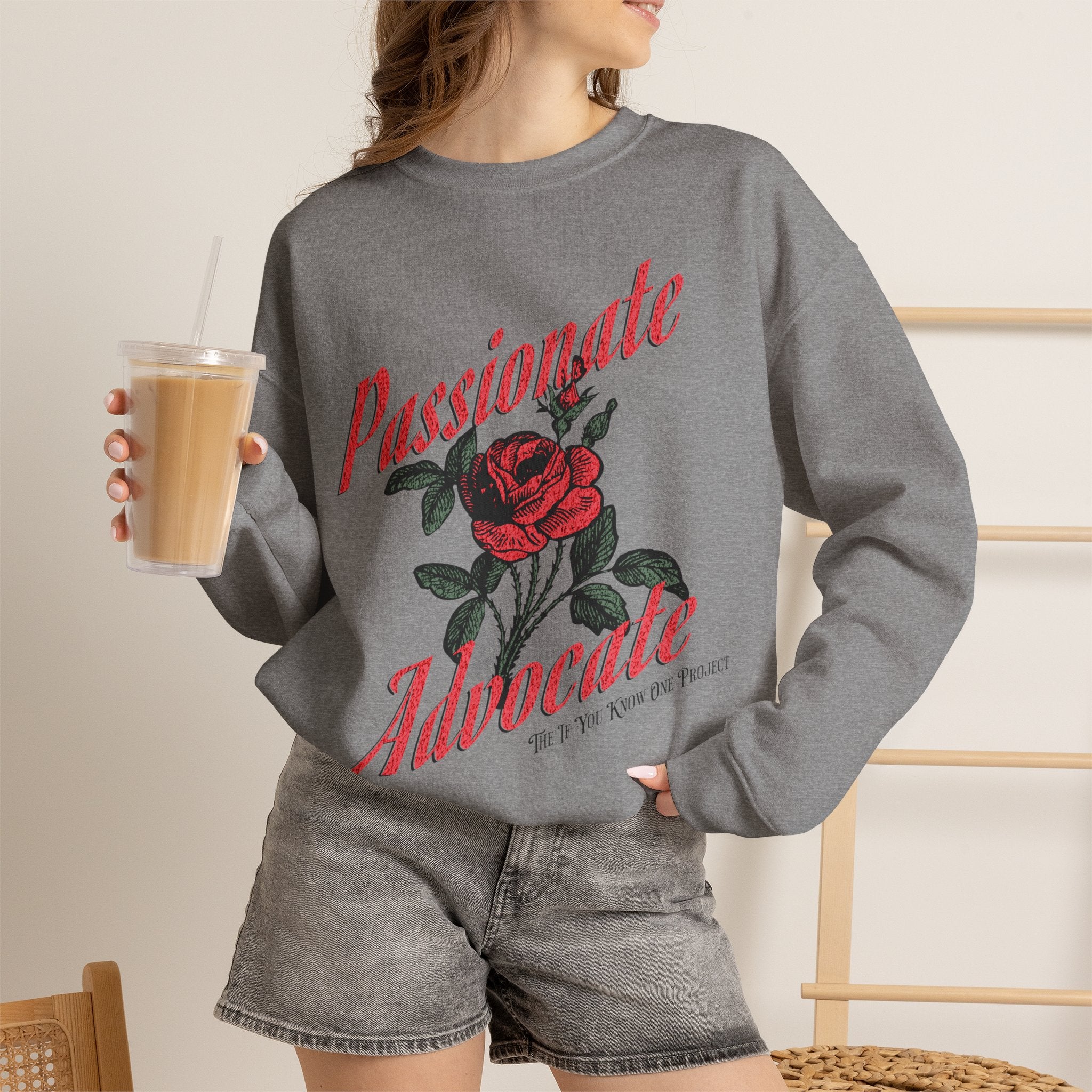 Passionate Advocate Unisex Heavy Blend™ Crewneck Sweatshirt