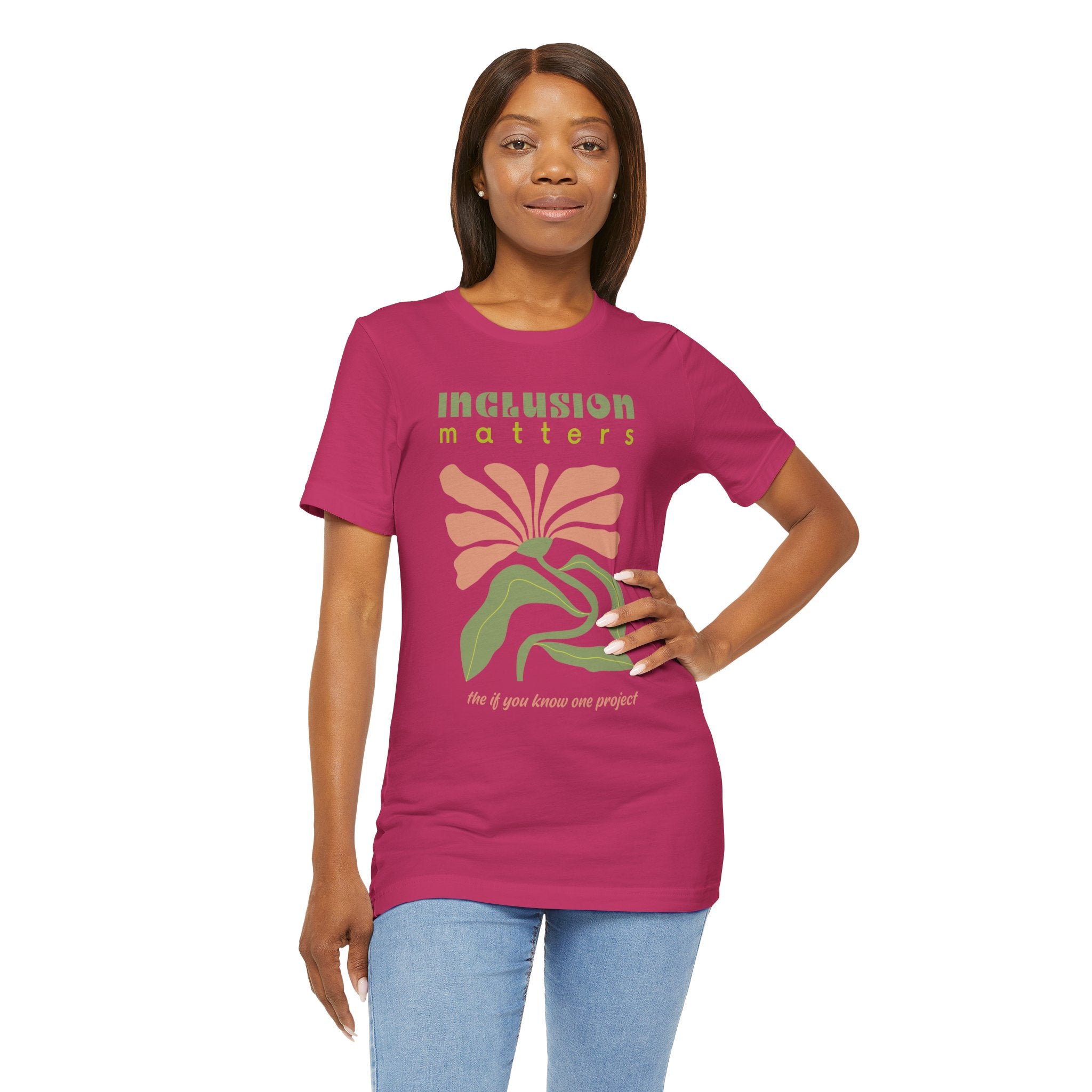 Inclusion Matters Unisex Jersey Short Sleeve Tee