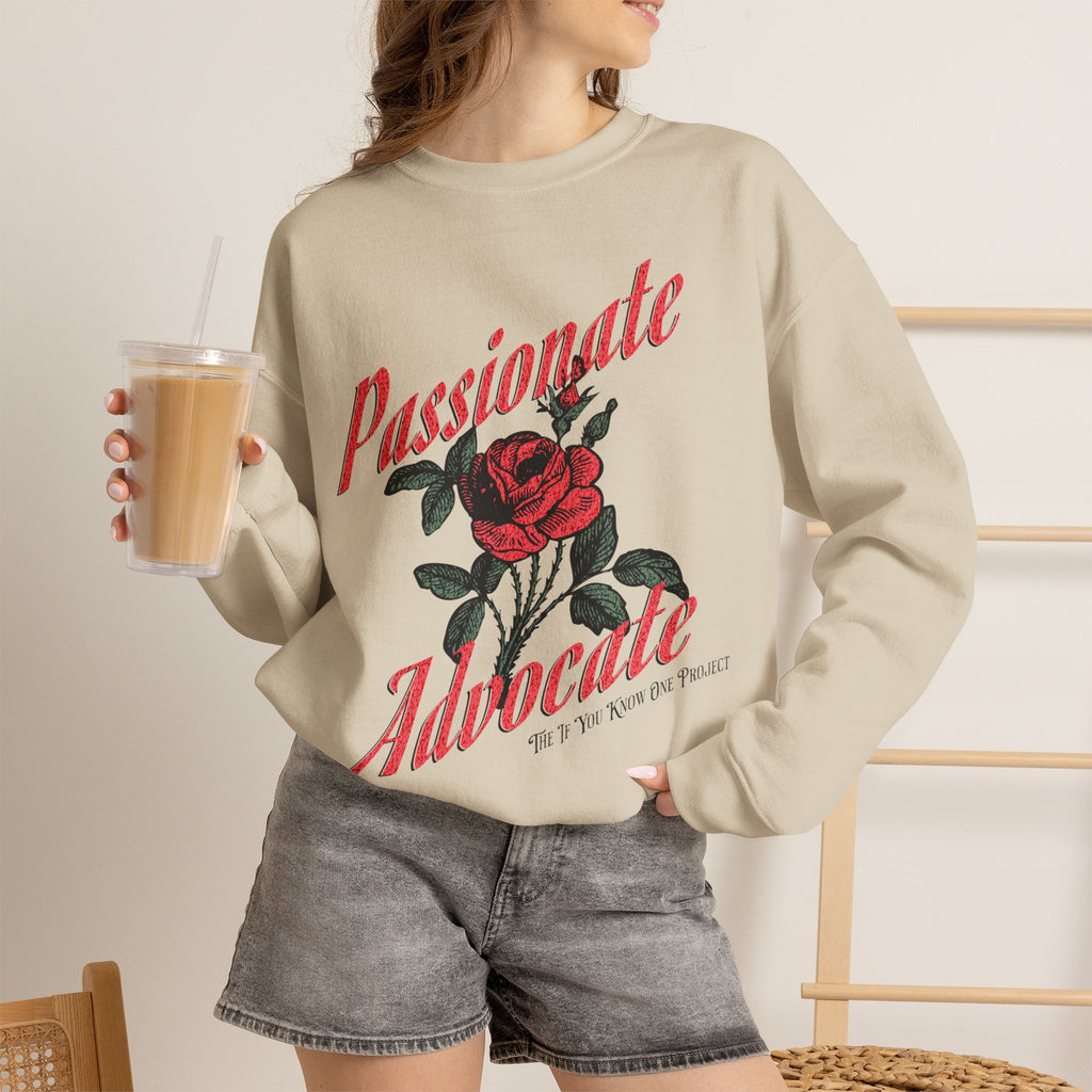Passionate Advocate Unisex Heavy Blend™ Crewneck Sweatshirt