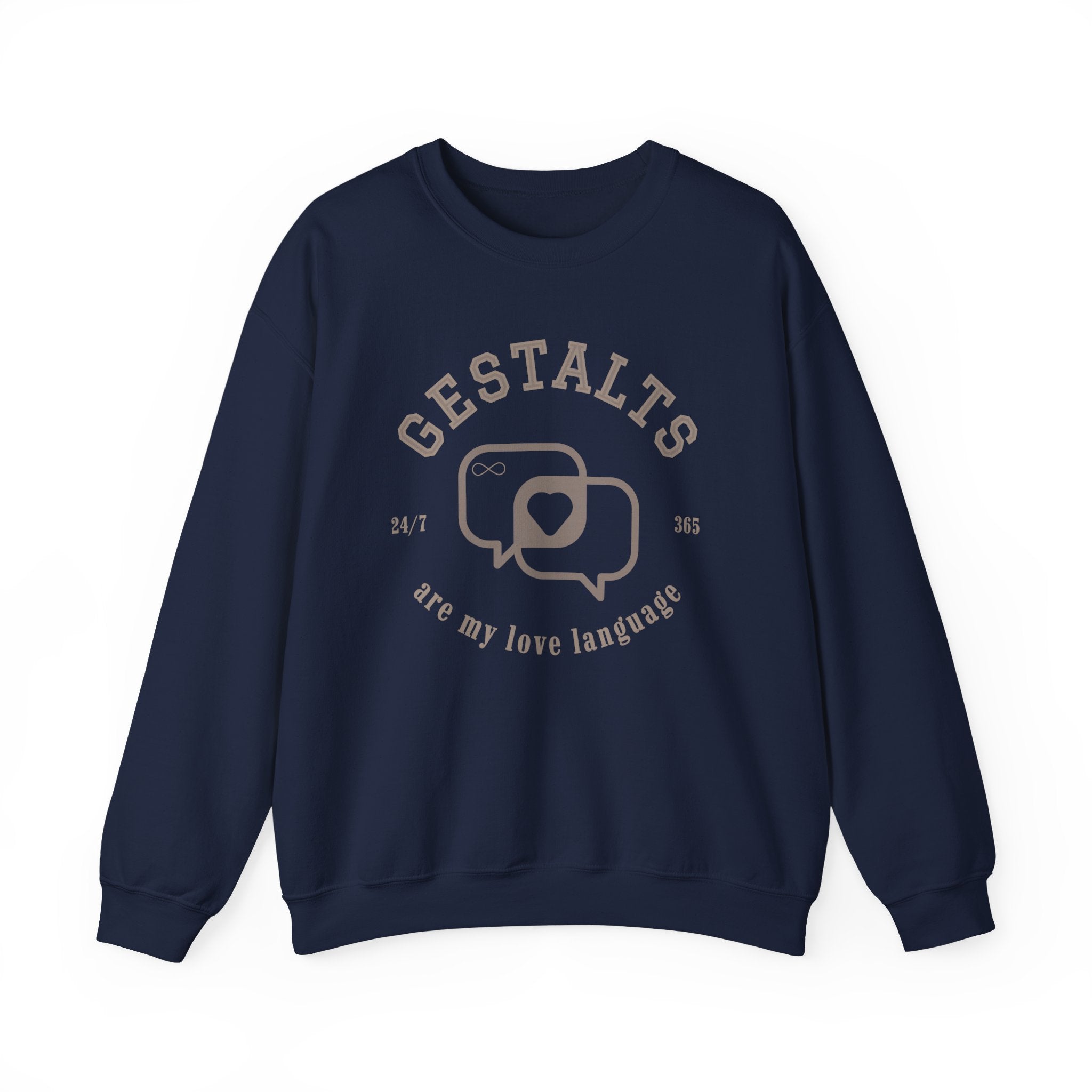 Gestalts Love Language Unisex Crewneck Sweatshirt