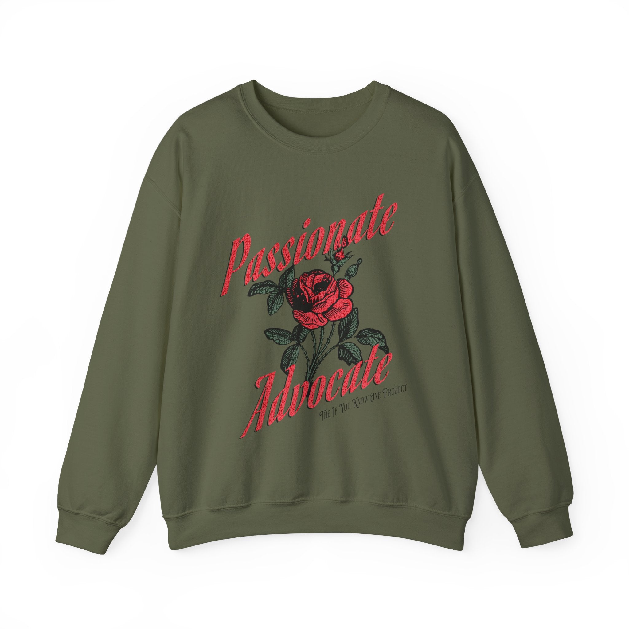 Passionate Advocate Unisex Heavy Blend™ Crewneck Sweatshirt