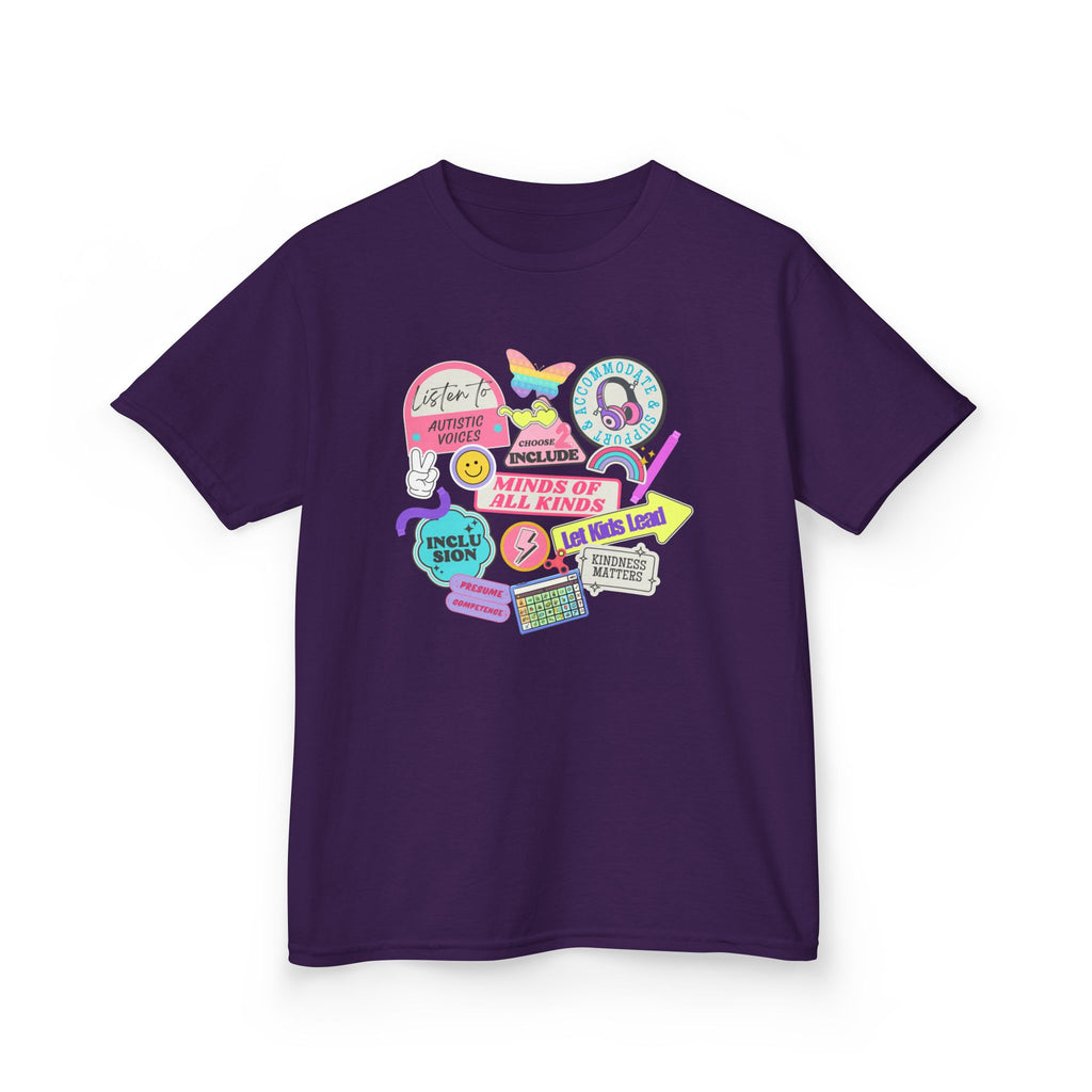 Neurodiversity Affirming Kids Heavy Cotton™ Tee