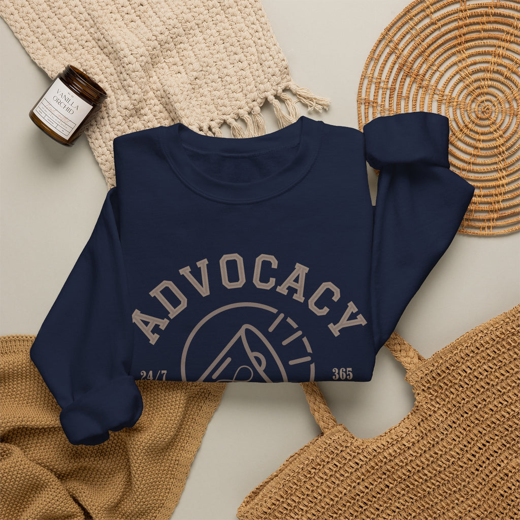 Advocacy Love Language Unisex Crewneck Sweatshirt