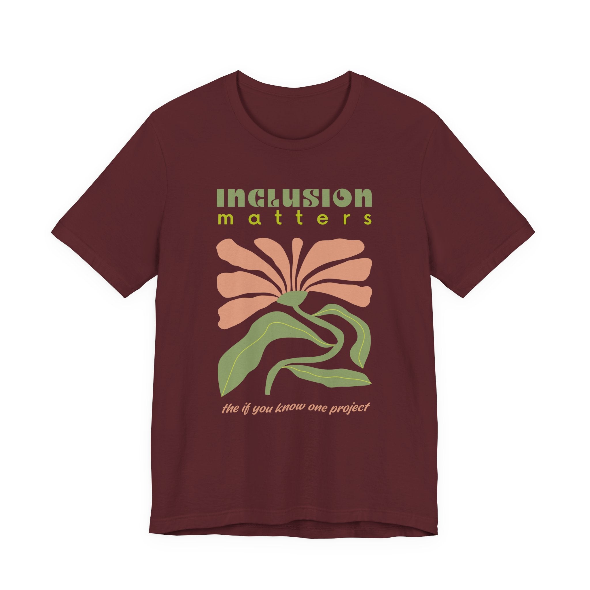 Inclusion Matters Unisex Jersey Short Sleeve Tee