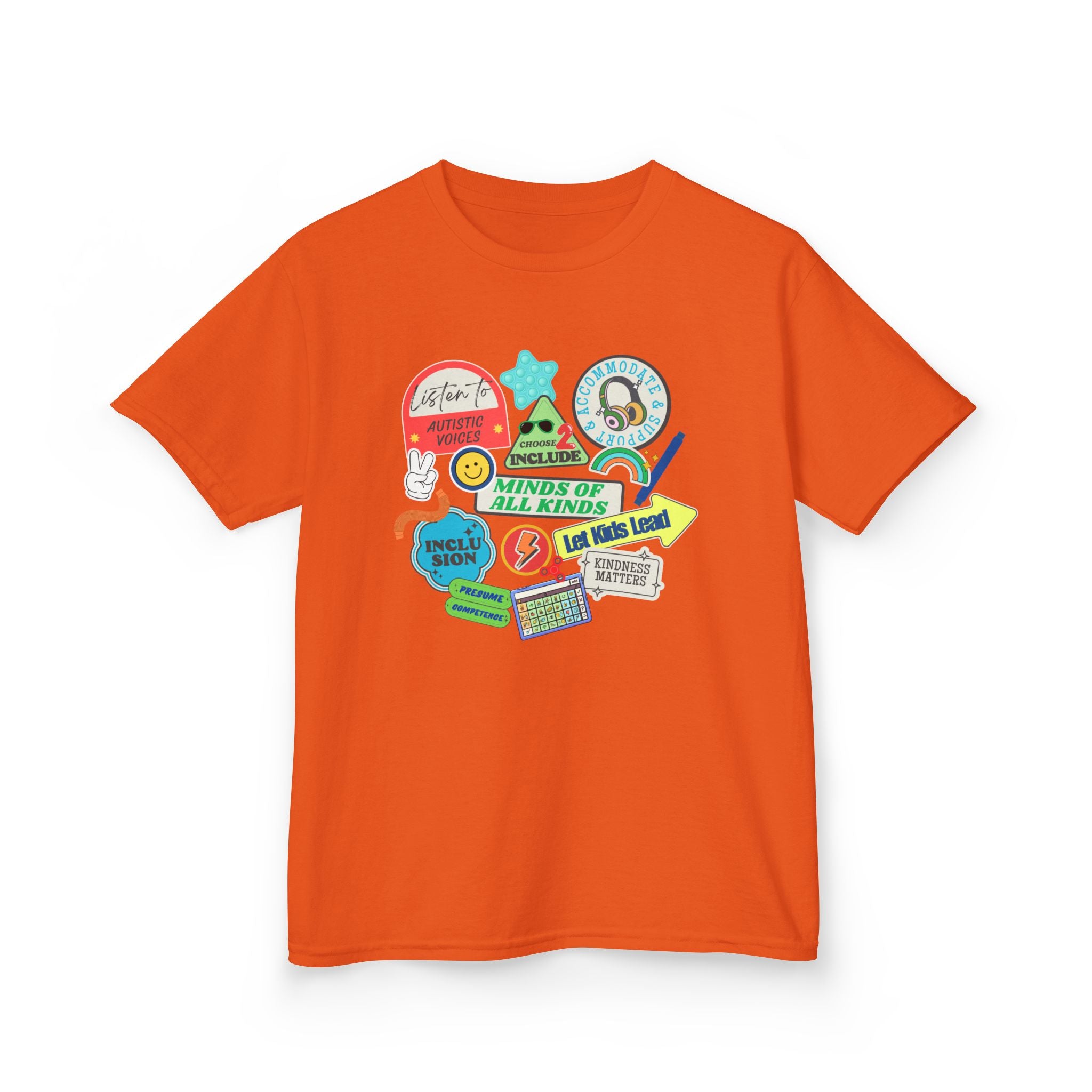 Neurodiversity Affirming Kids Heavy Cotton™ Tee