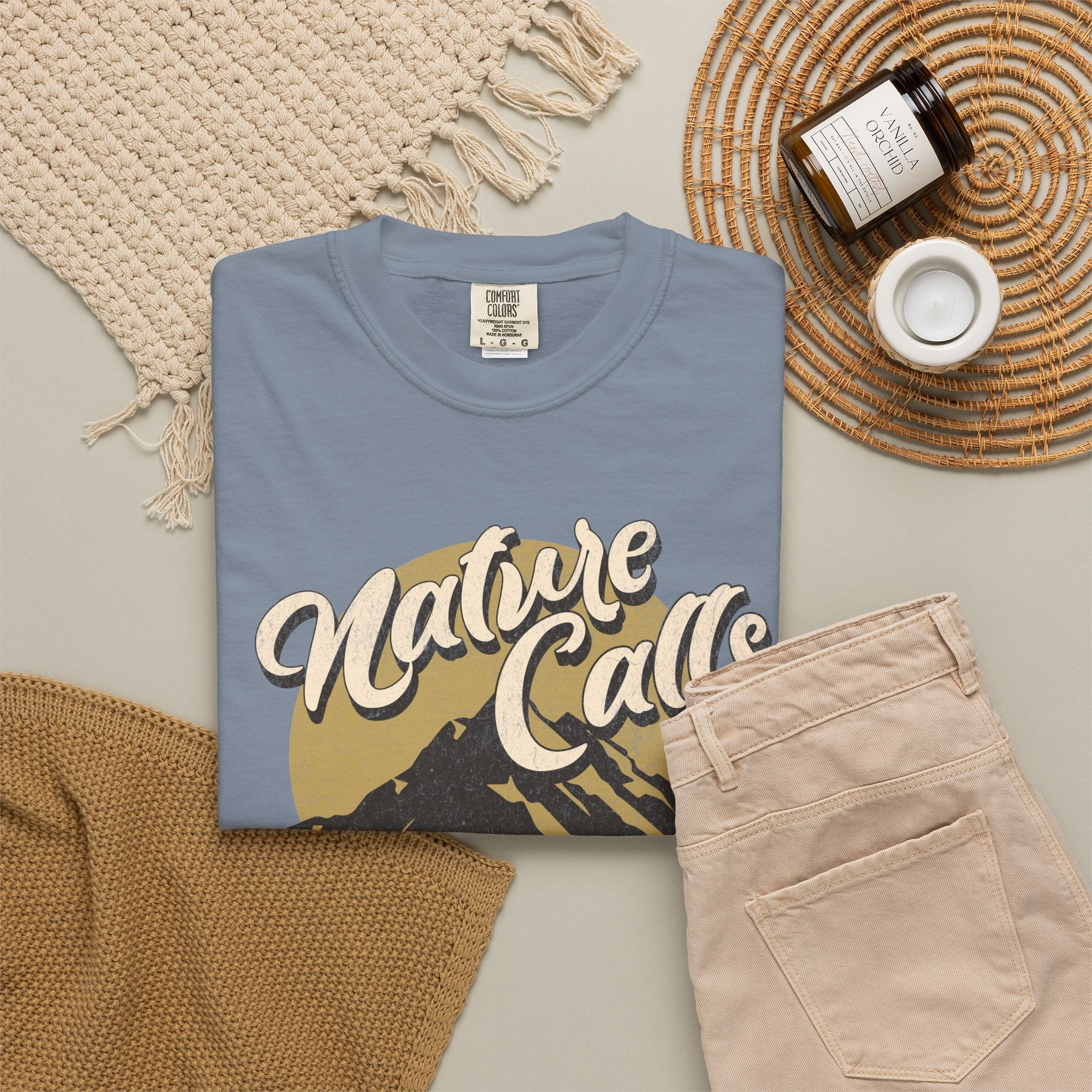 Nature Calls Unisex Garment-Dyed T-shirt