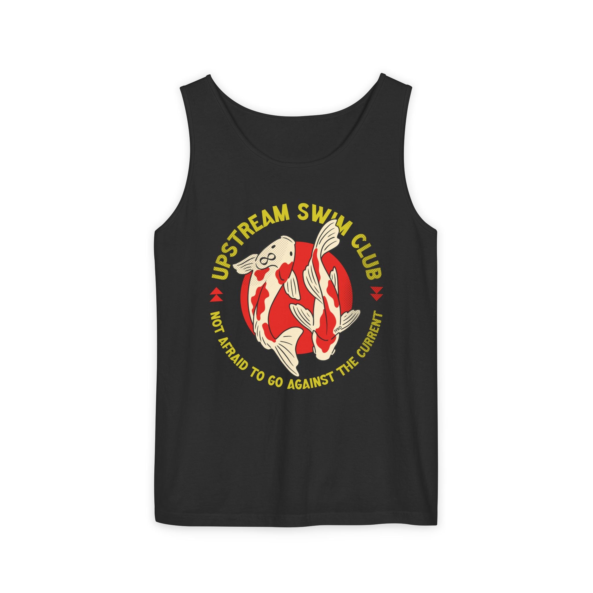 Upstream Swim Club Unisex Garment-Dyed Tank Top