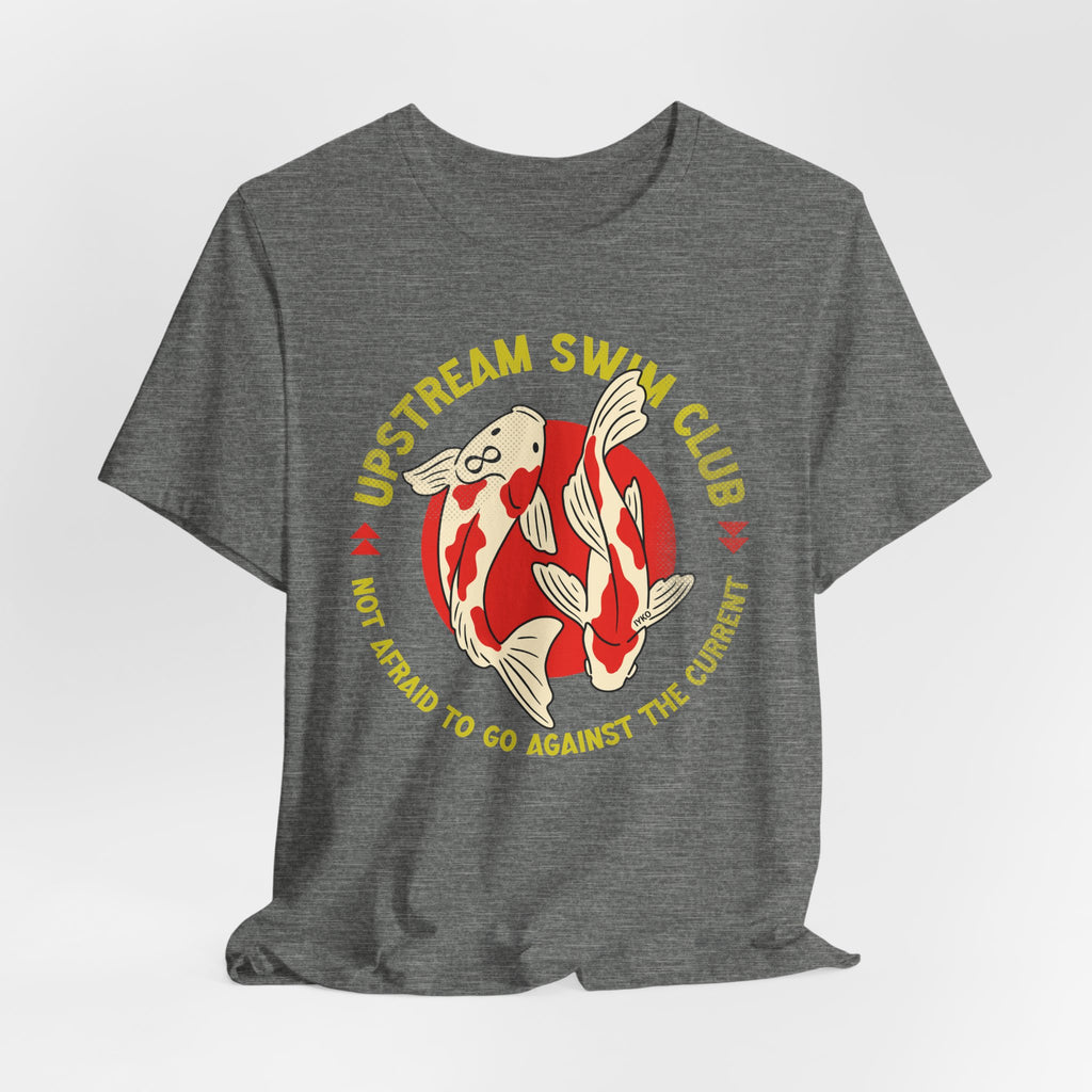 Upstream Swim Club Unisex Jersey Short Sleeve Tee