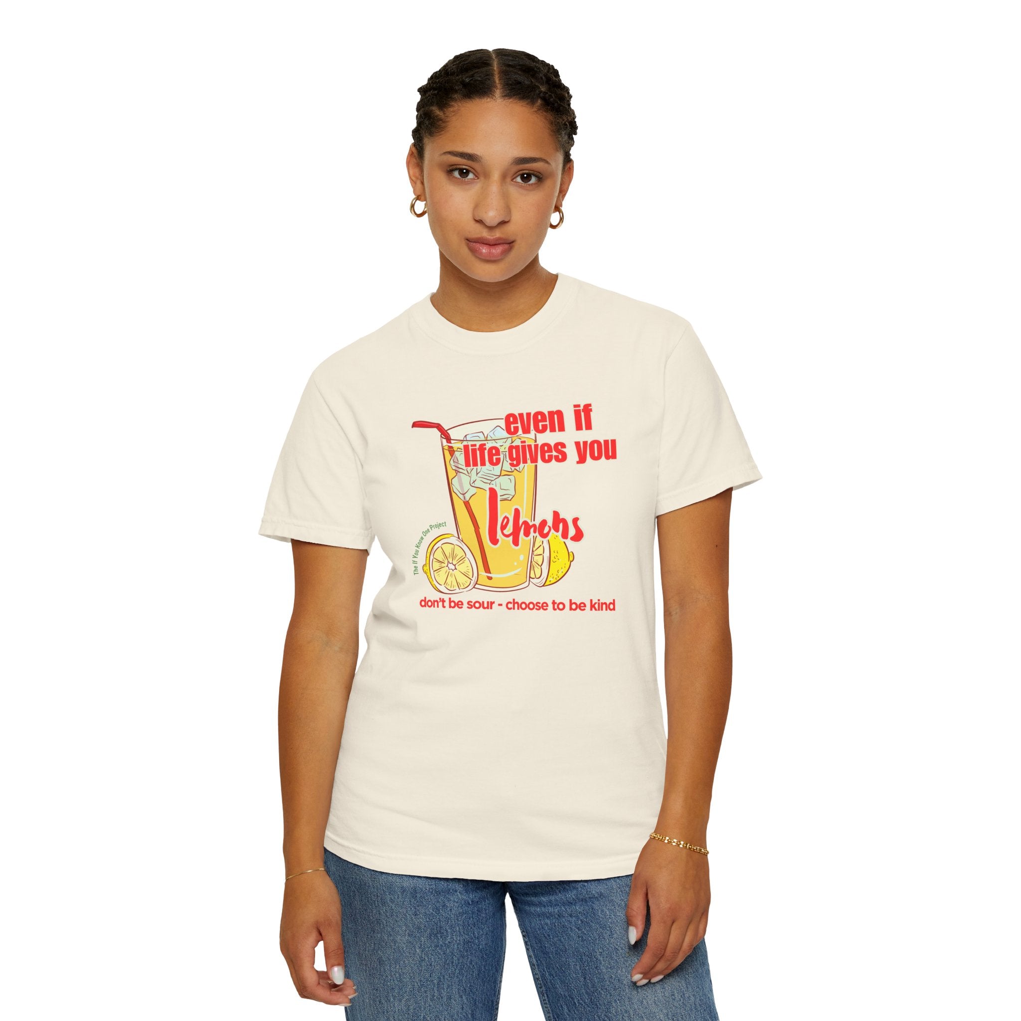 Choose To Be Kind Unisex Garment-Dyed T-shirt