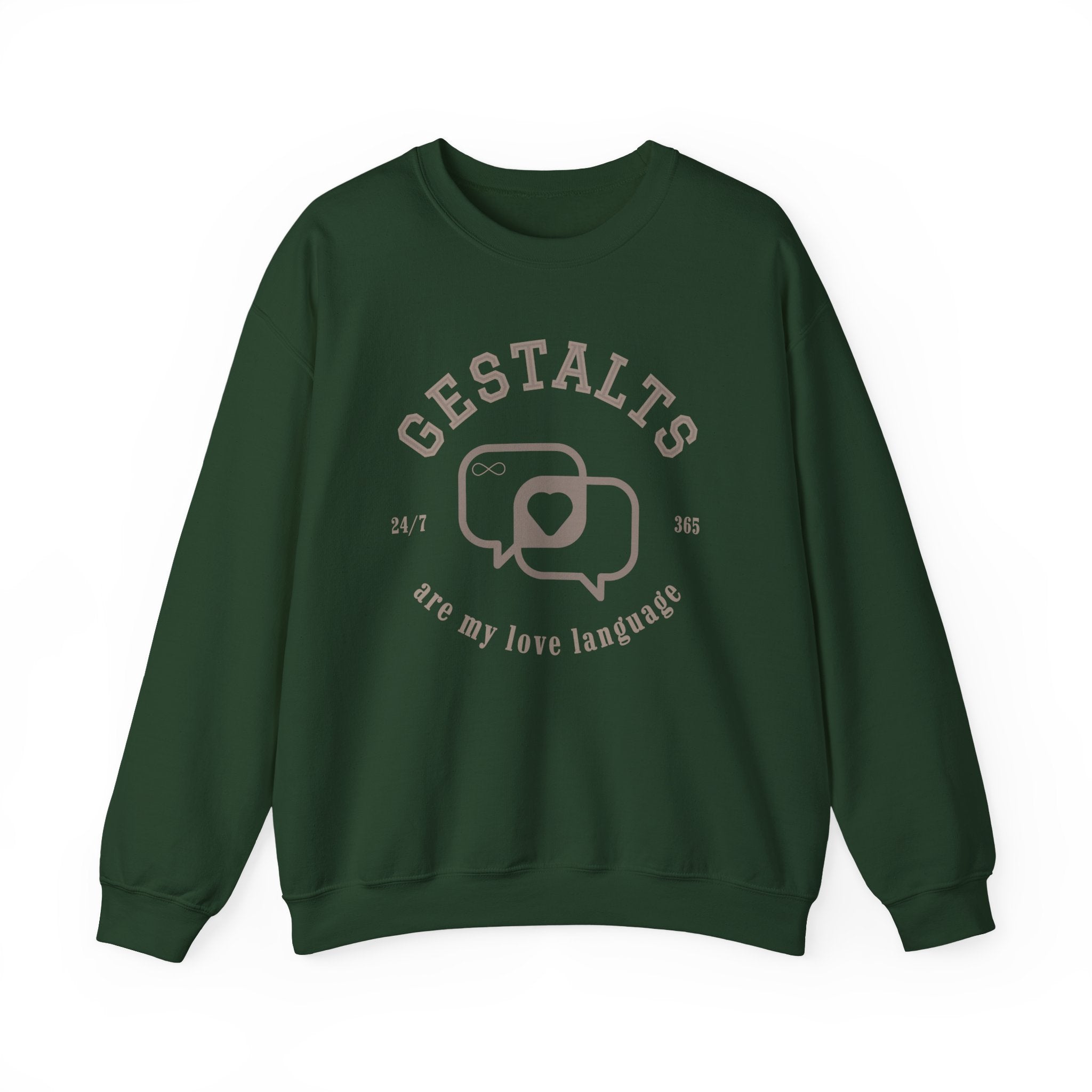 Gestalts Love Language Unisex Crewneck Sweatshirt