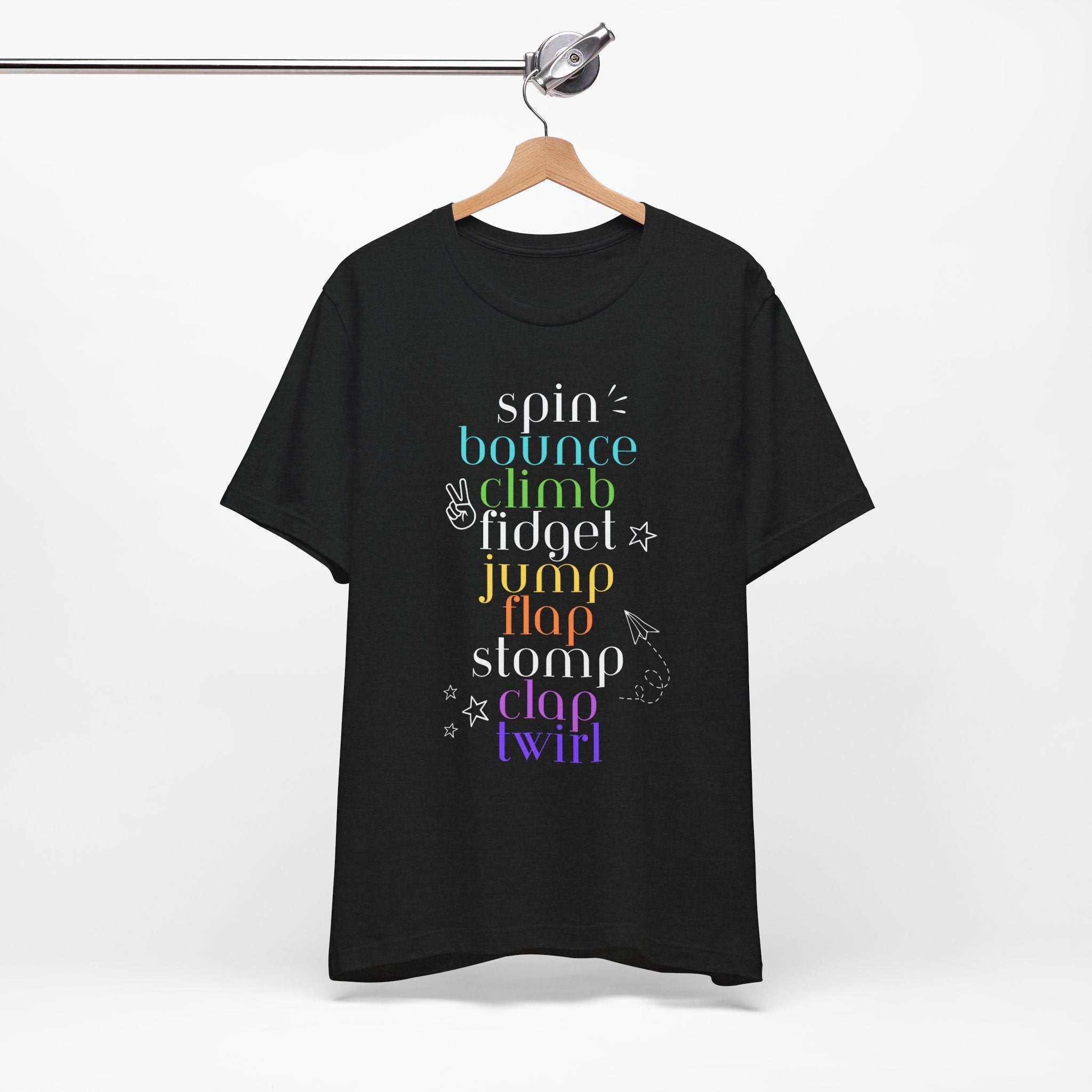 Sensory Seeking Unisex Jersey Short Sleeve Tee