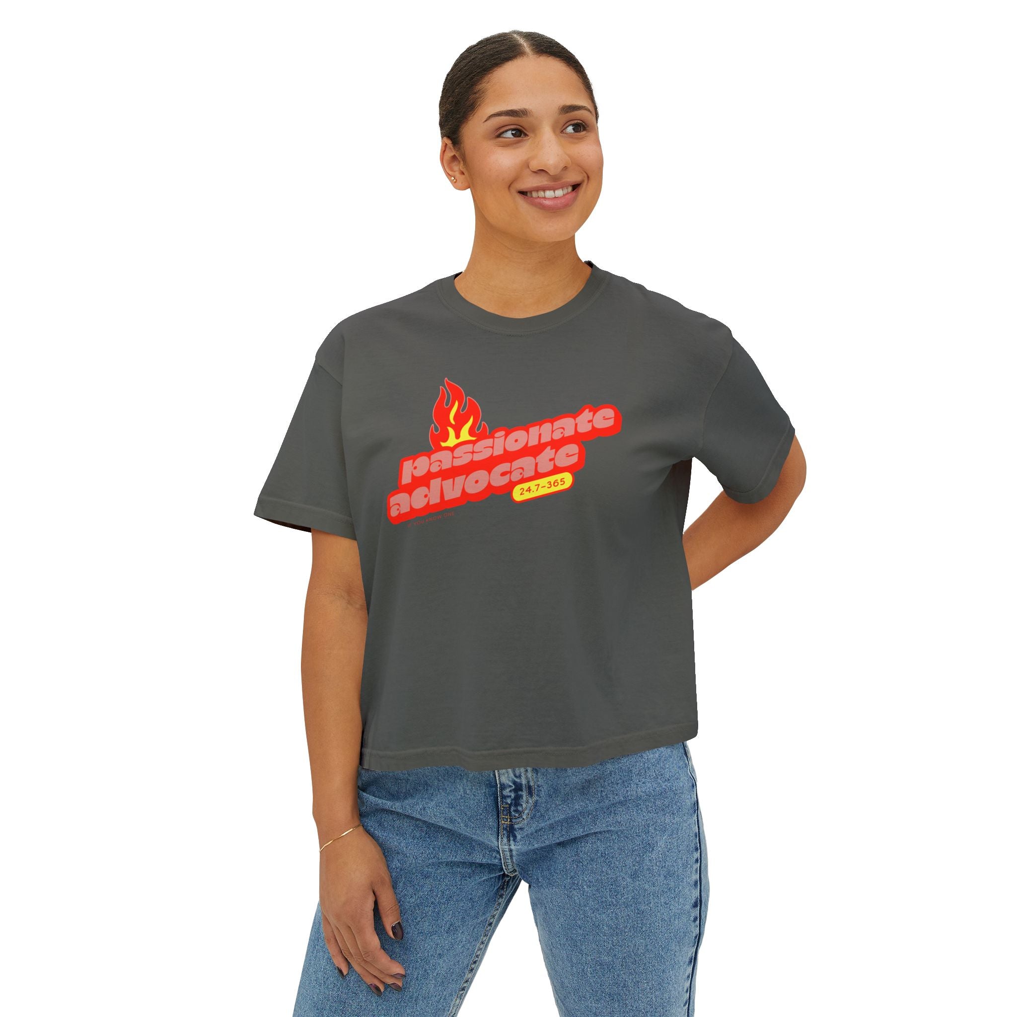 Boxy Passionate Advocate Comfort Colors